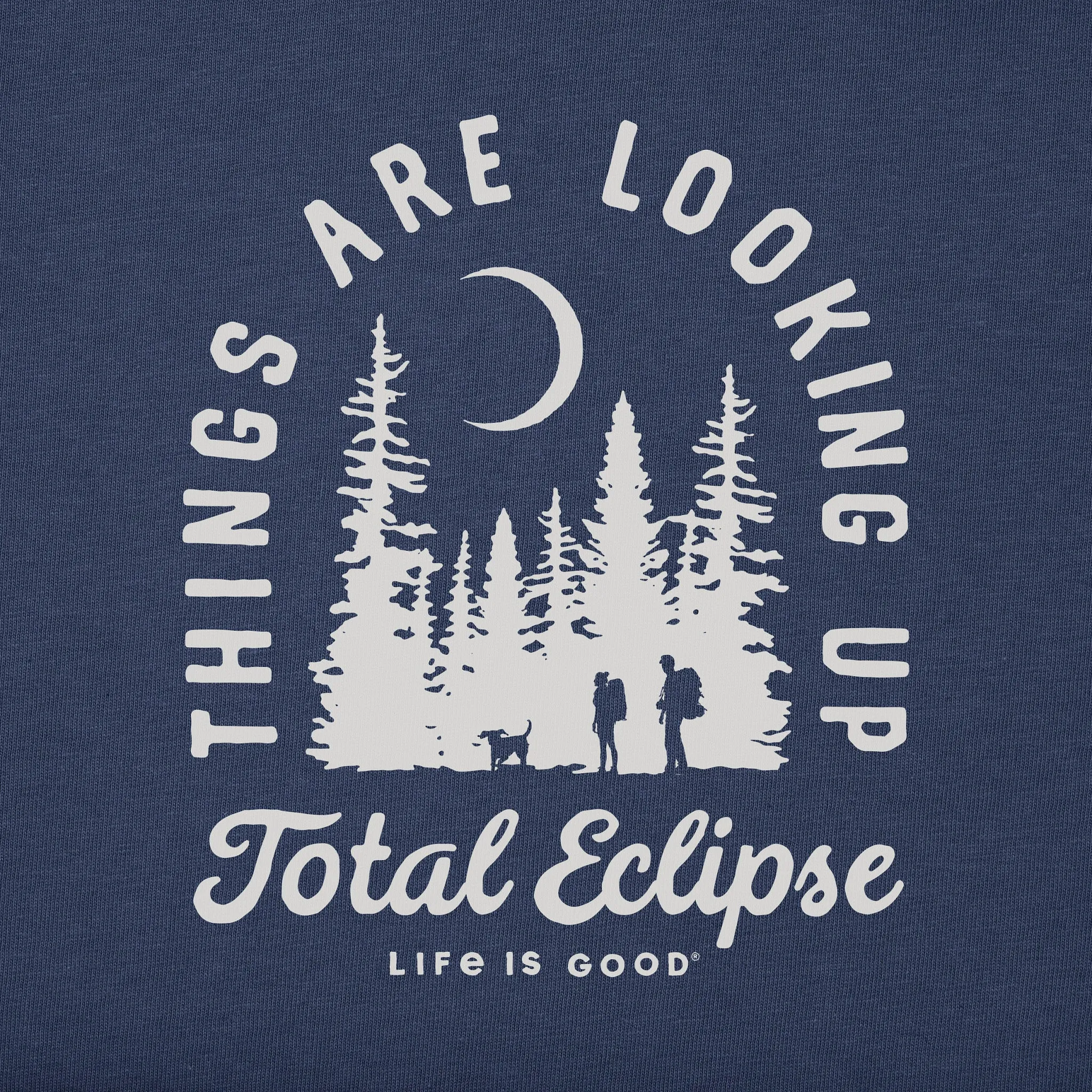 Men's Things are Looking Up 4.8.24 Short Sleeve Tee Life is Good