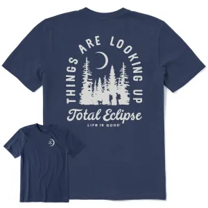 Men's Things are Looking Up 4.8.24 Short Sleeve Tee Life is Good