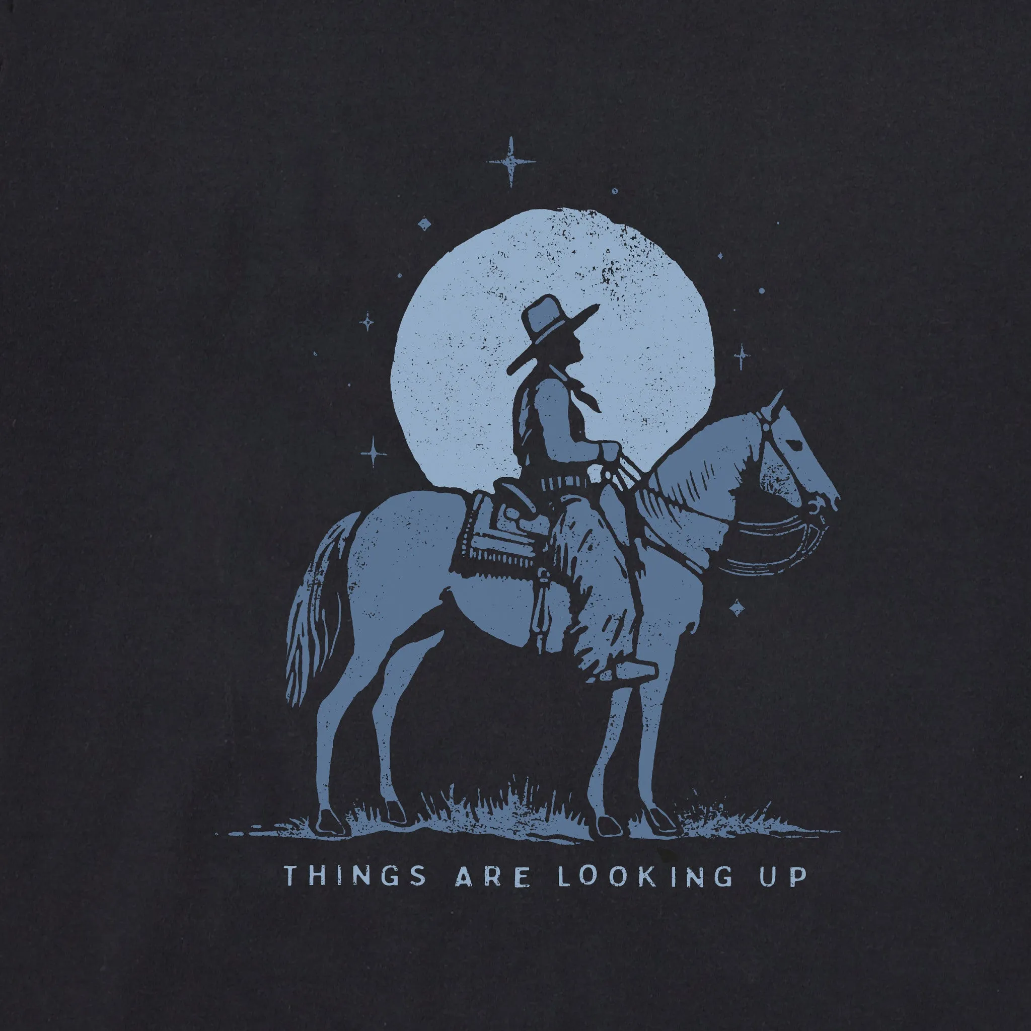Men's Things are Looking Up Short Sleeve Tee Life is Good