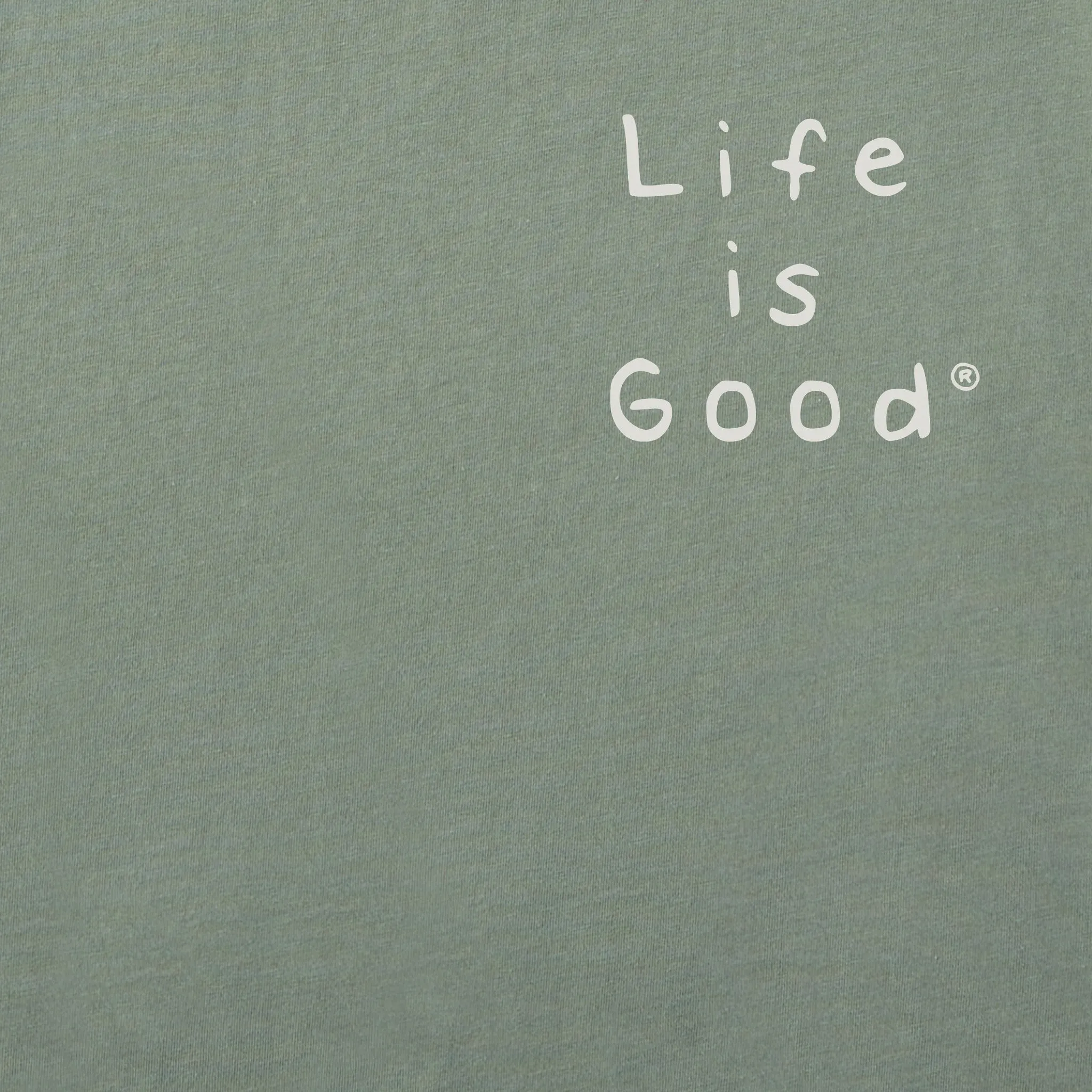 Men's Timeless Values Pickup Truck Short Sleeve Tee Life is Good