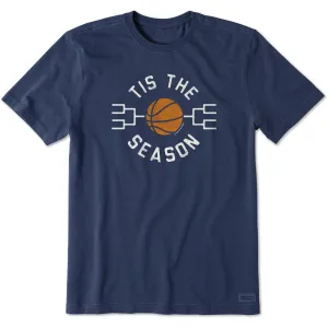 Men's Tis the Season March Hoops Short Sleeve Tee Life is Good