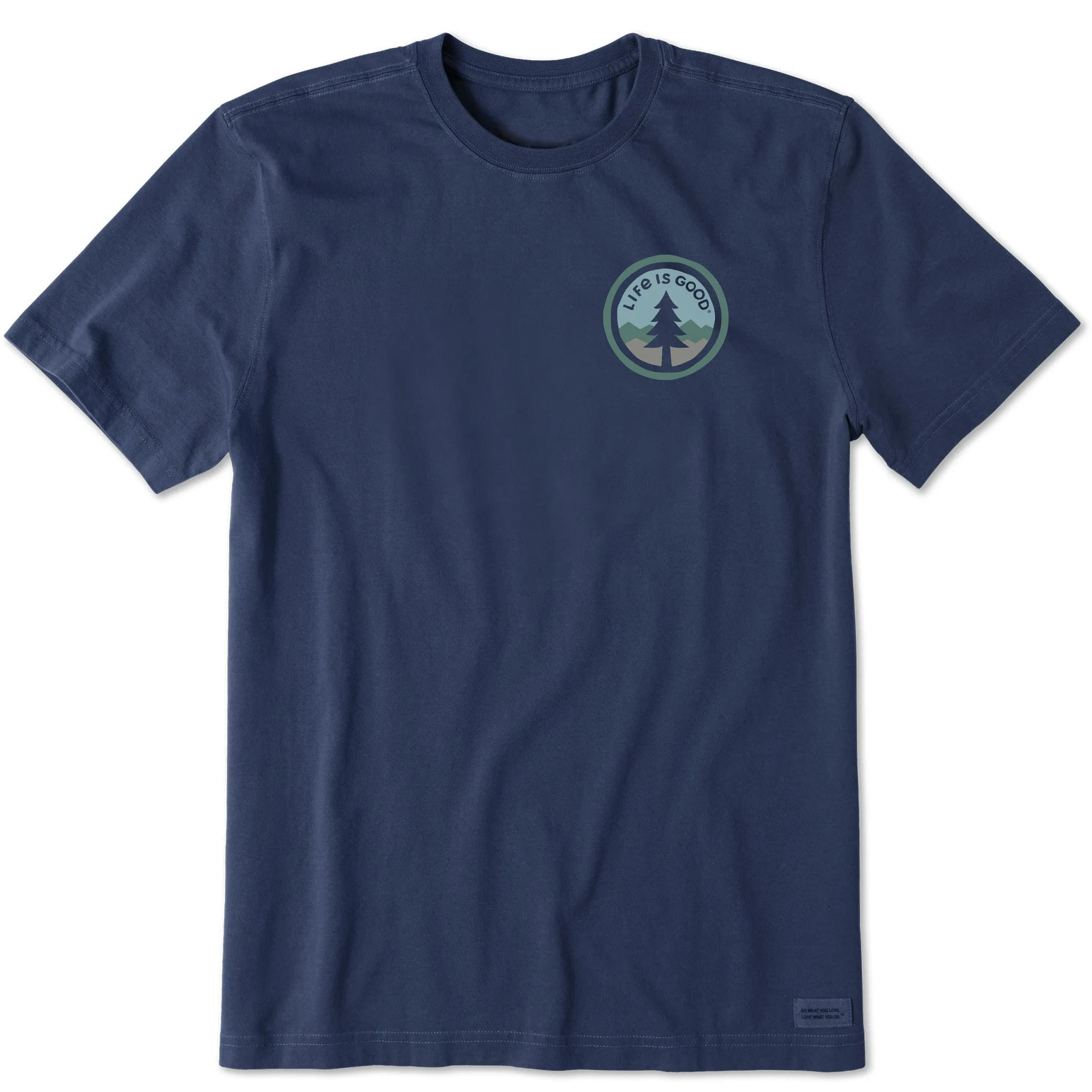 Men's Tree Coin Short Sleeve Crusher Tee Life is Good