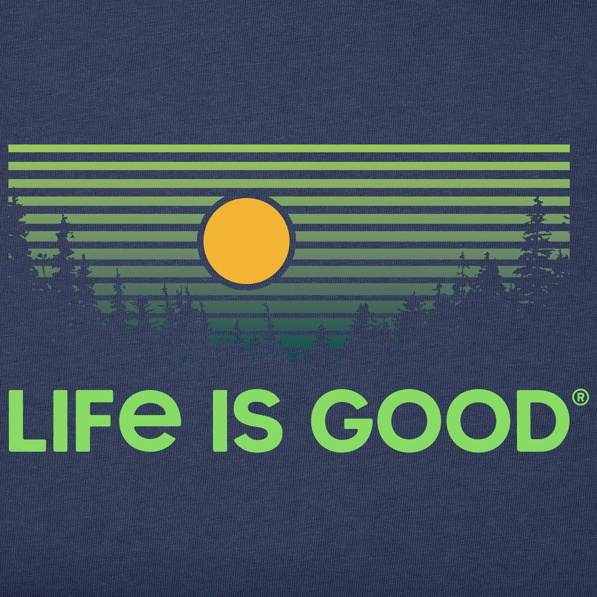 Men's Treeline Vista Short Sleeve Crusher-LITE Tee Life is Good