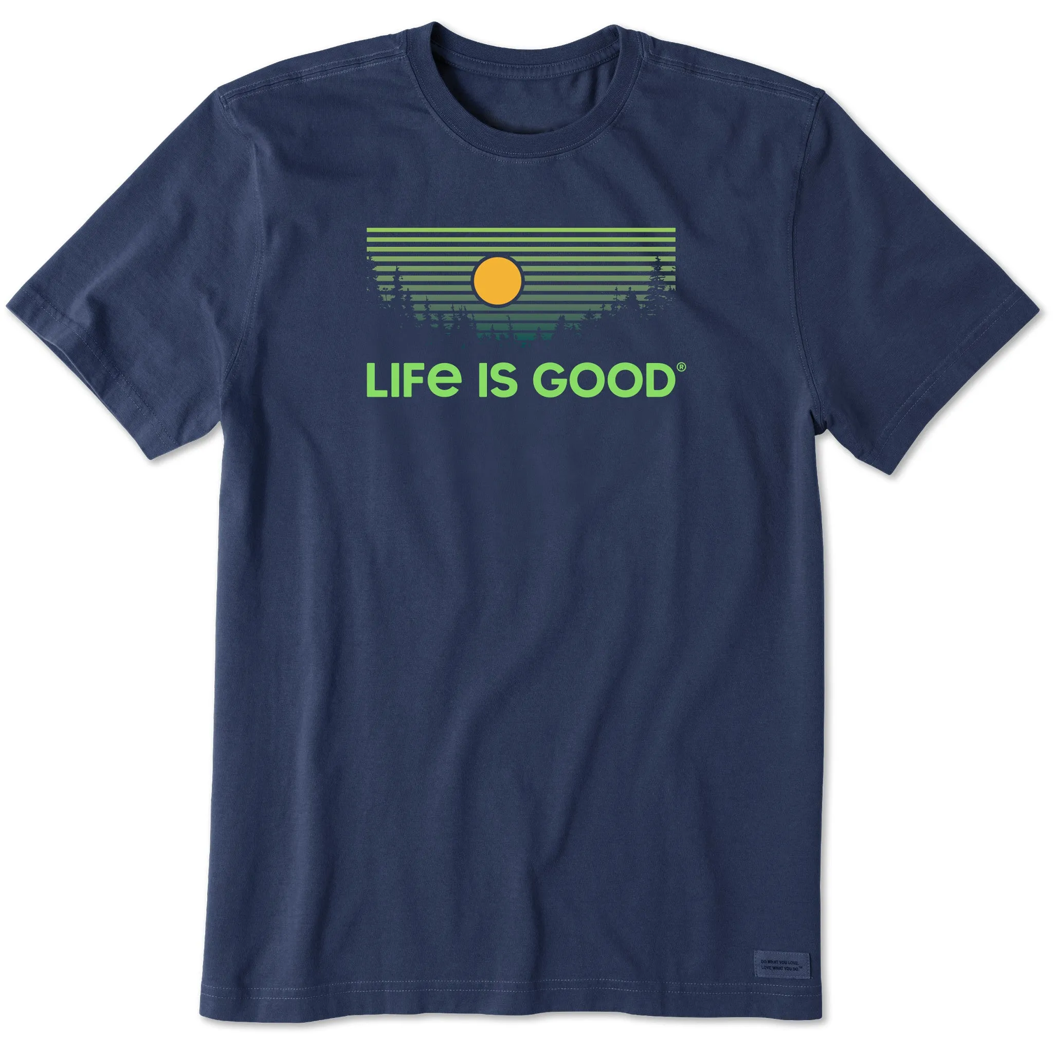 Men's Treeline Vista Short Sleeve Crusher-LITE Tee Life is Good