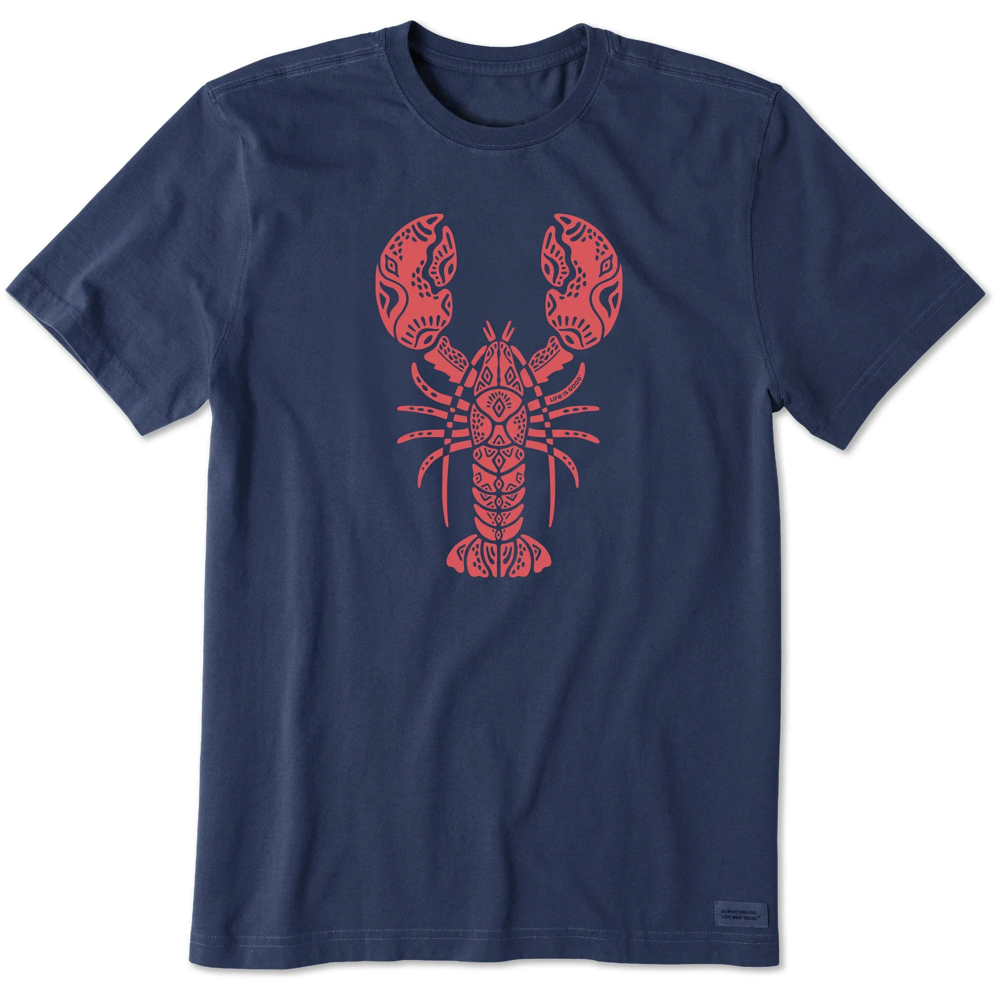 Men's Tribal Lobster Short Sleeve Tee Life is Good