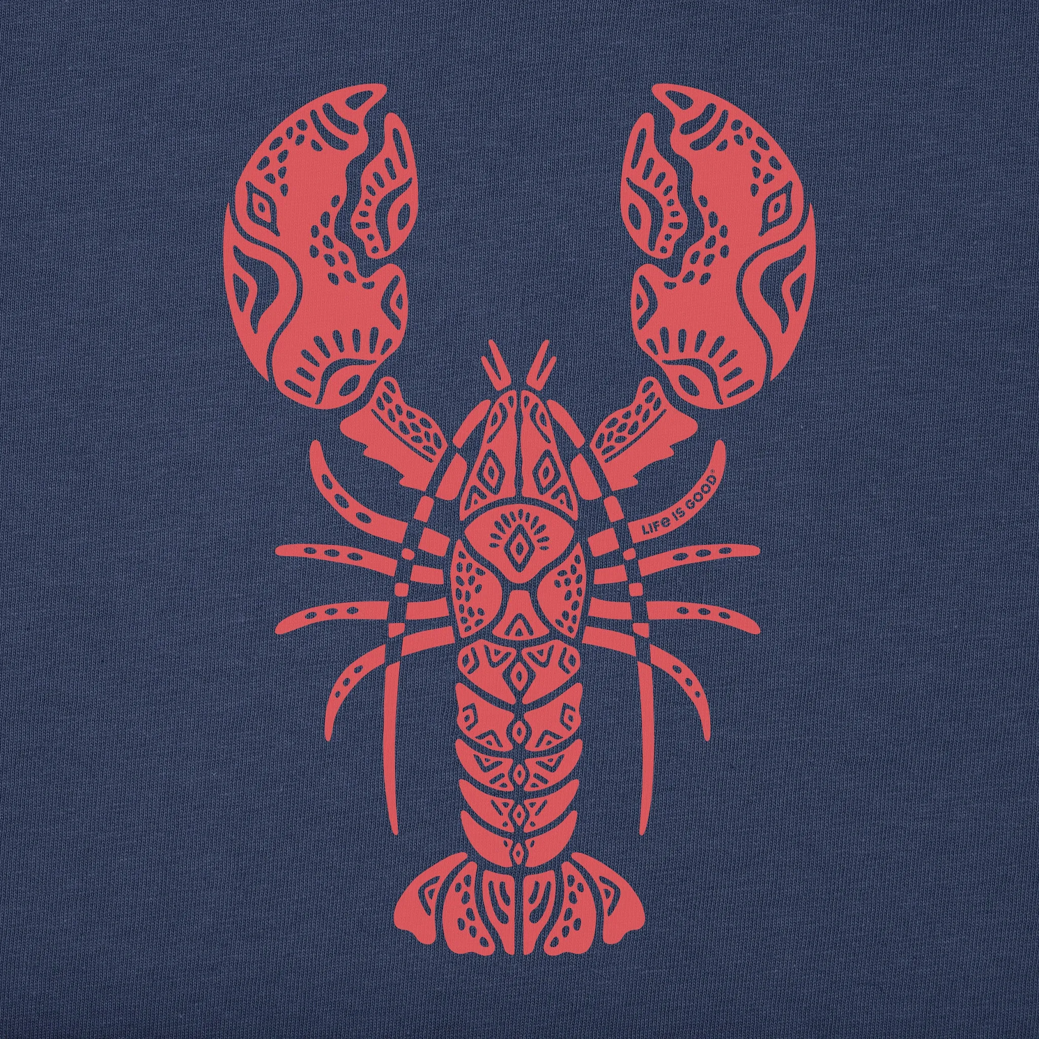Men's Tribal Lobster Short Sleeve Tee Life is Good