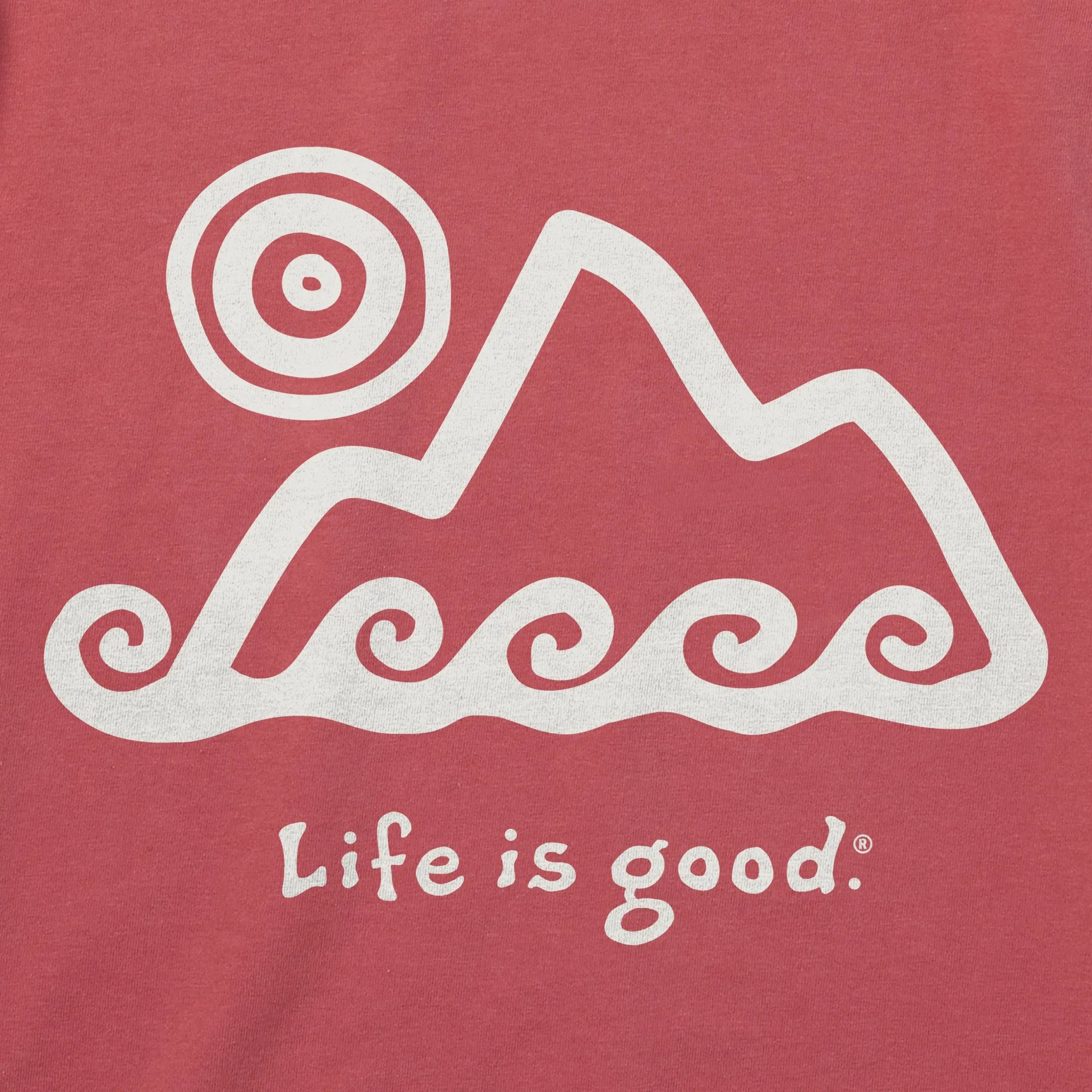 Men's Tribal Mountain Short Sleeve Tee Life is Good