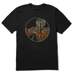Men's Trippy Desert Short Sleeve Tee Life is Good