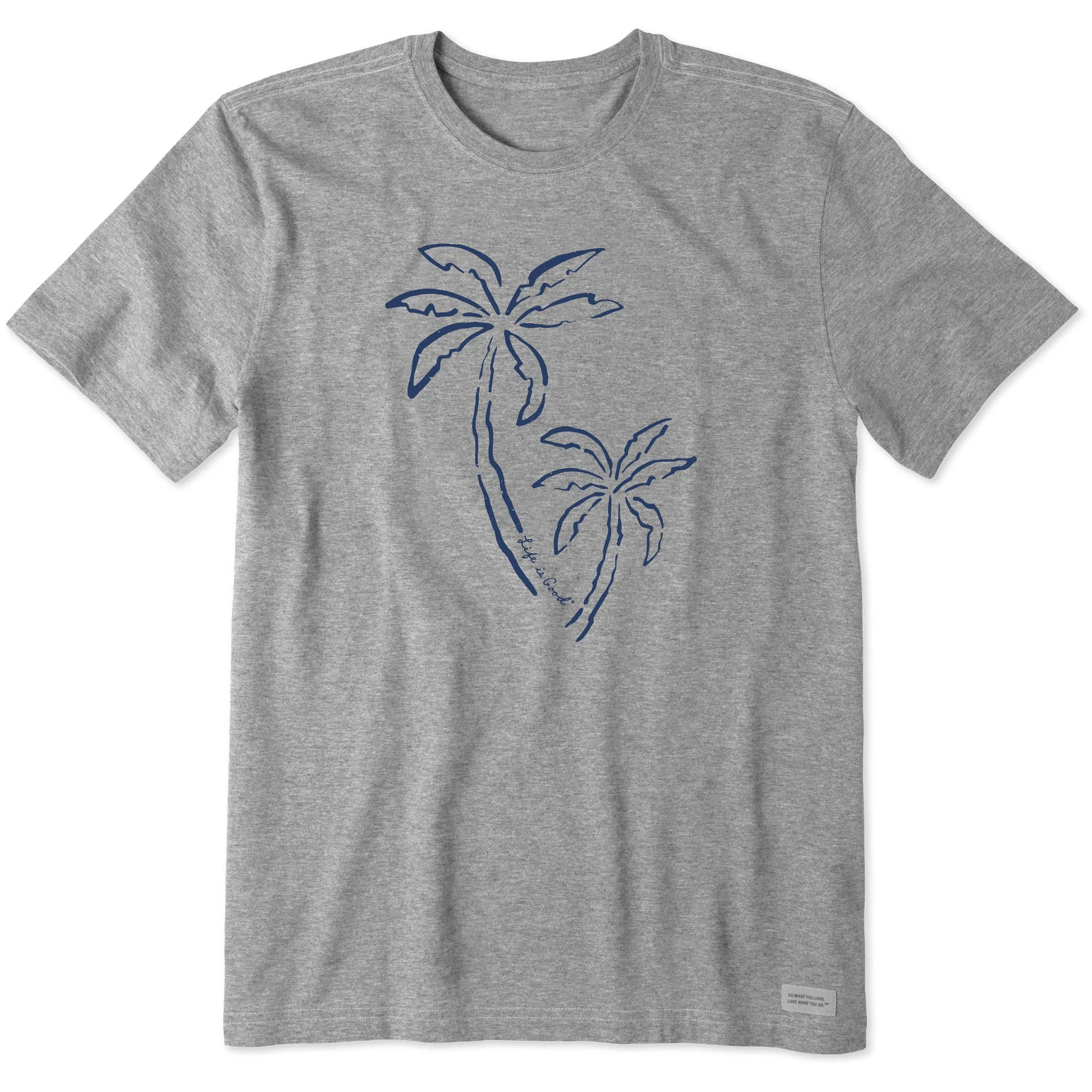 Men's Two Simple Palms Short Sleeve Tee Life is Good