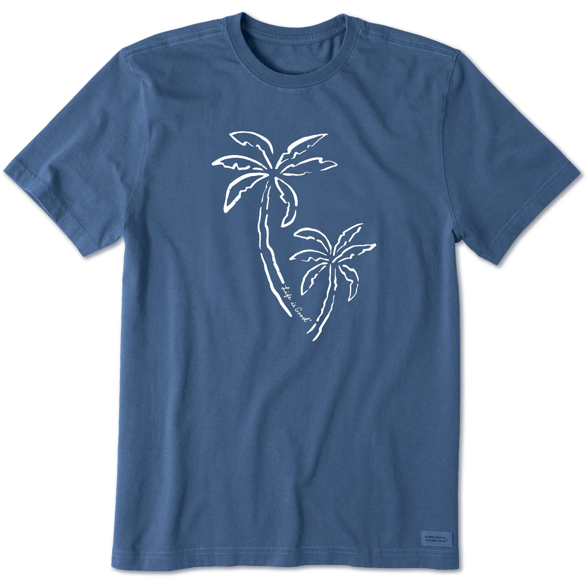 Men's Two Simple Palms Short Sleeve Tee Life is Good