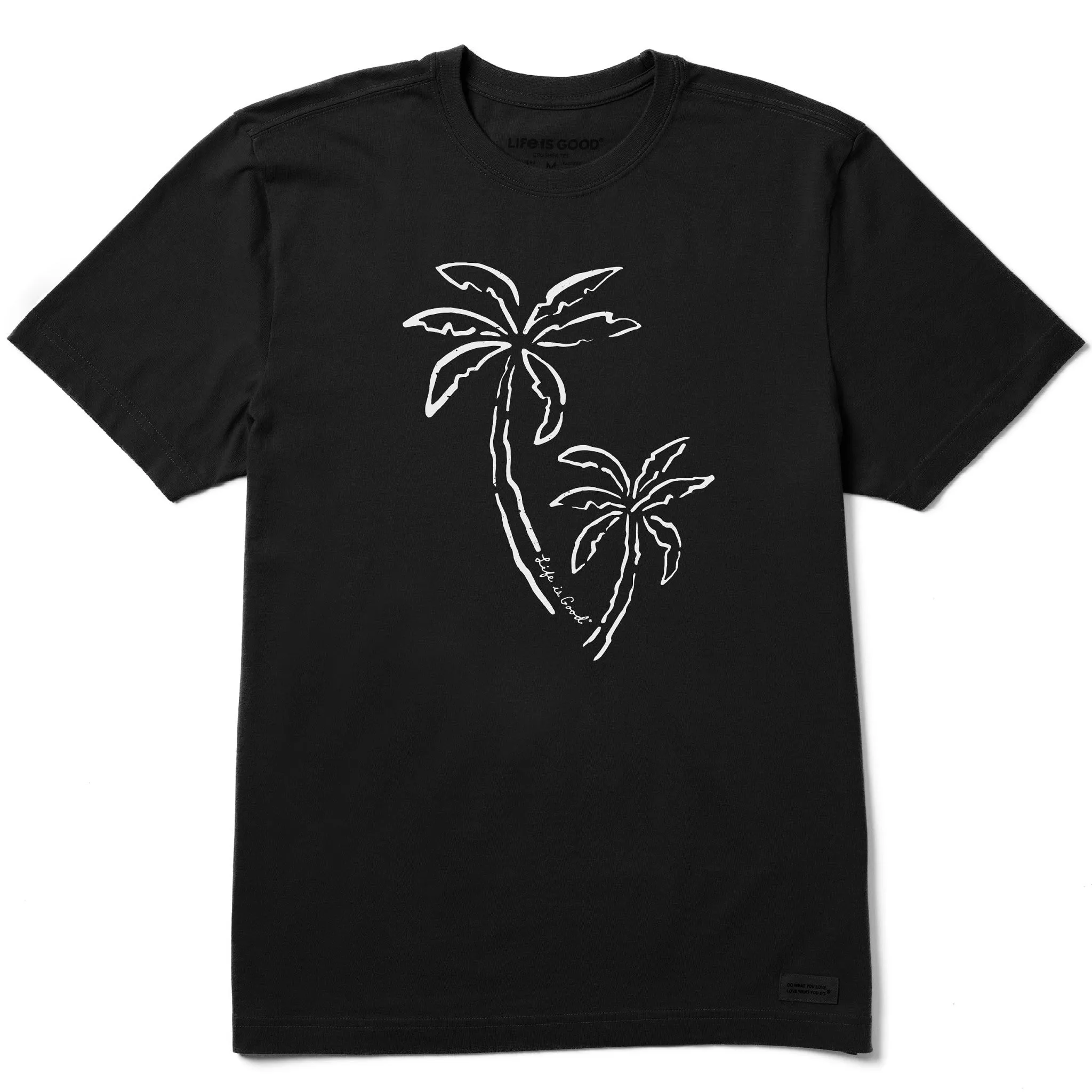 Men's Two Simple Palms Short Sleeve Tee Life is Good