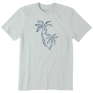 Men's Two Simple Palms Short Sleeve Tee Life is Good