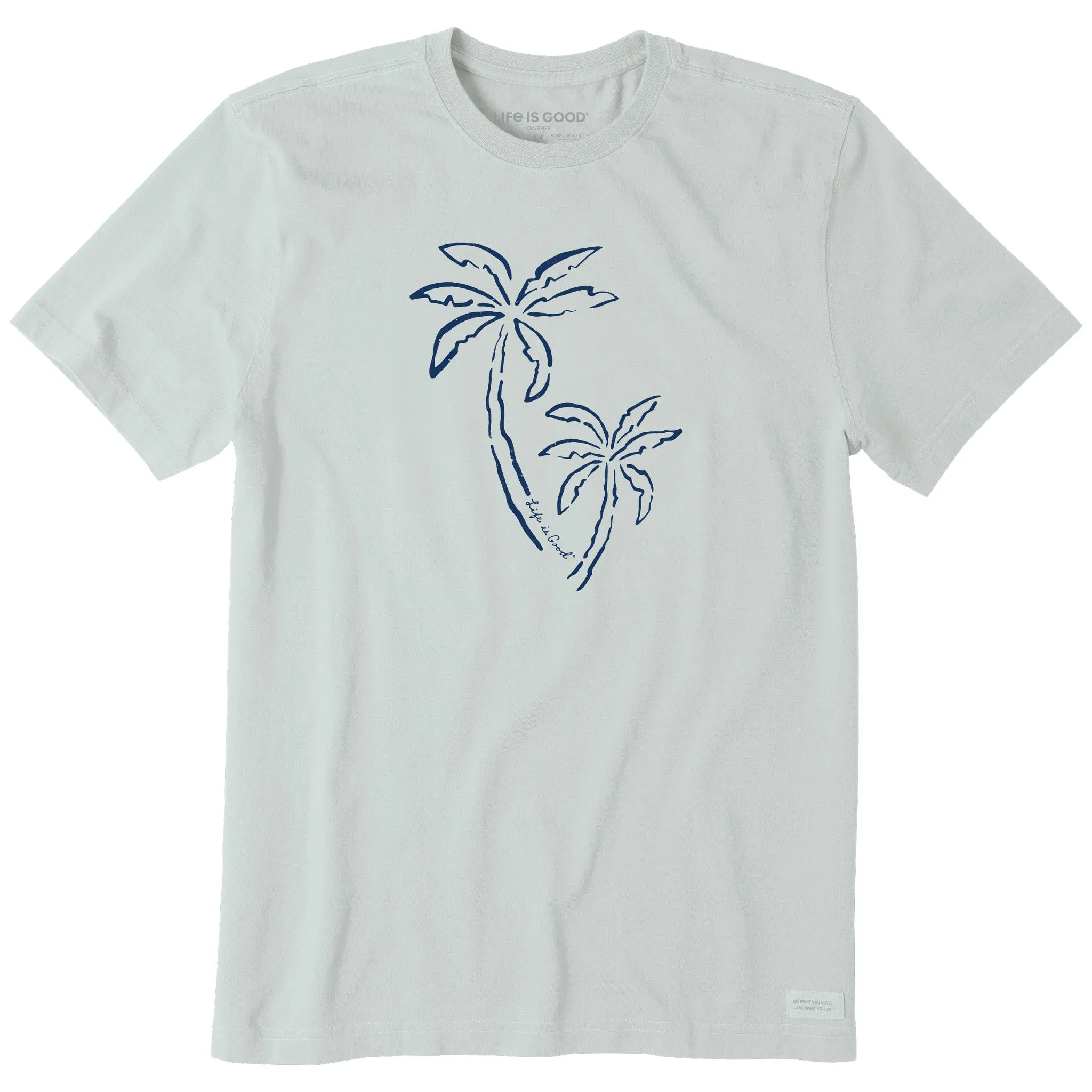 Men's Two Simple Palms Short Sleeve Tee Life is Good