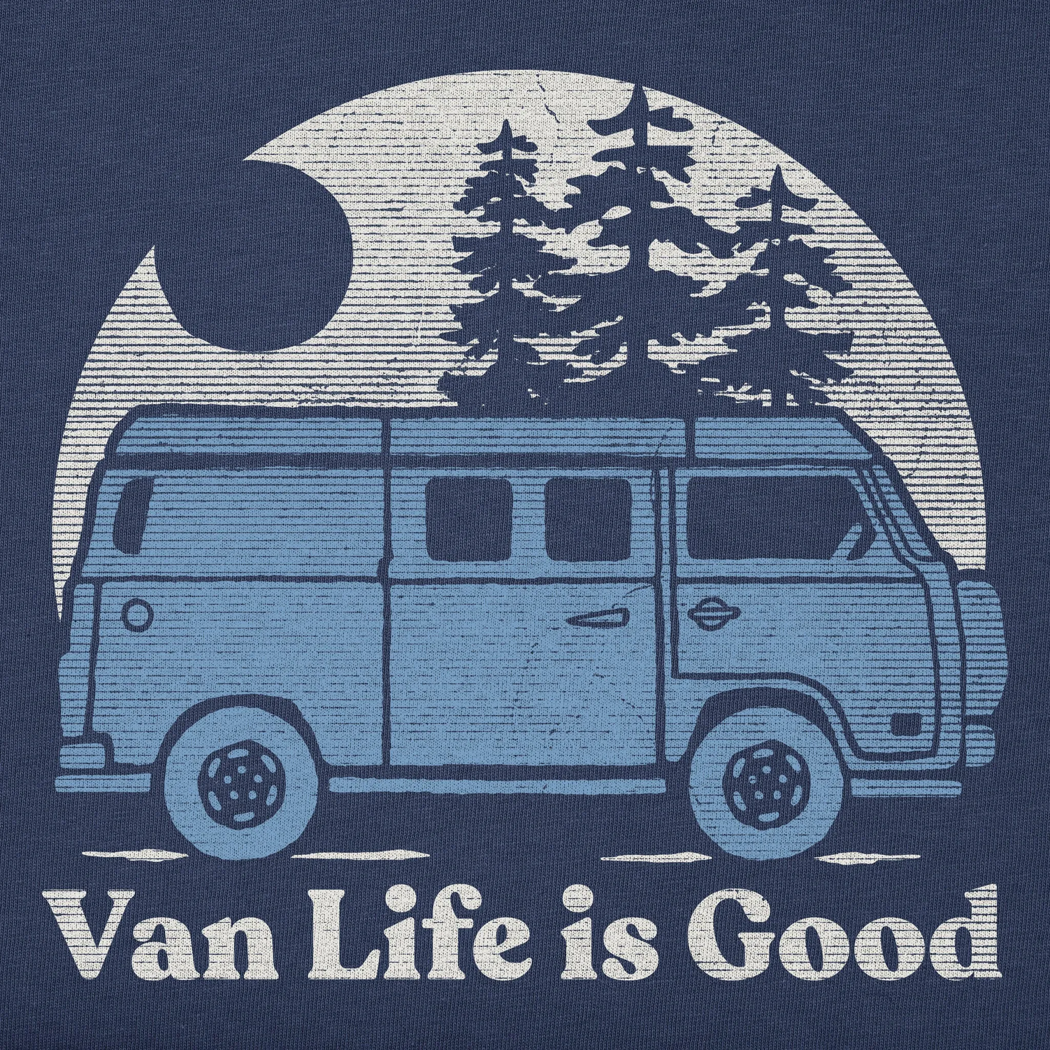 Men's Van Life is Good Short Sleeve Tee Life is Good