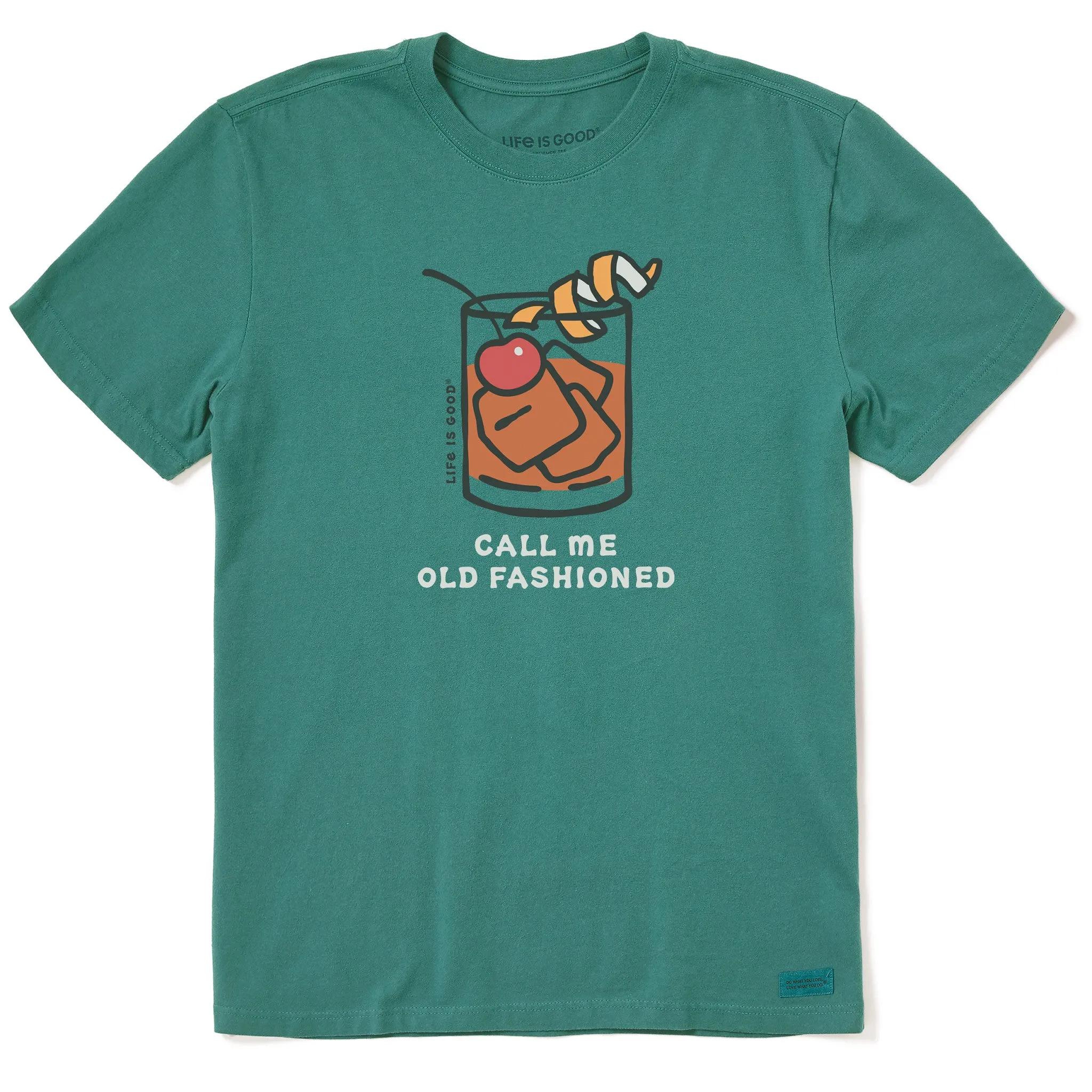 Men's Vintage Call Me Old Fashioned Short Sleeve Crusher Tee Life is Good