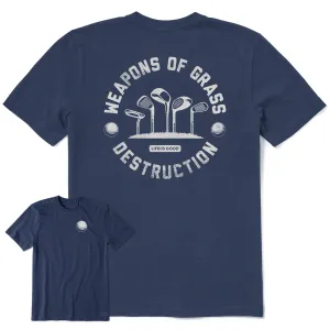 Men's Weapons of Grass Destruction Short Sleeve Tee Life is Good