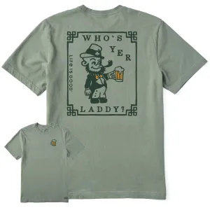 Men's Who's Yer Laddy Short Sleeve Crusher Tee Life is Good