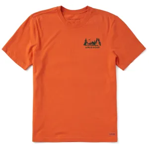 Men's Wilderness Pines Short Sleeve Crusher Tee Life is Good