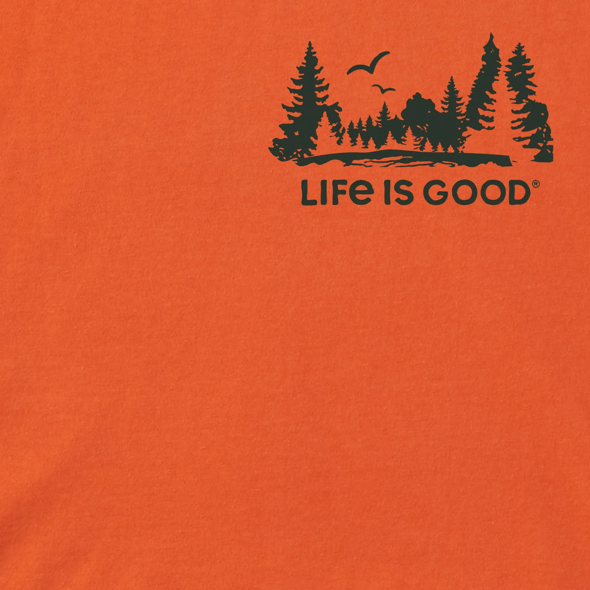 Men's Wilderness Pines Short Sleeve Crusher Tee Life is Good