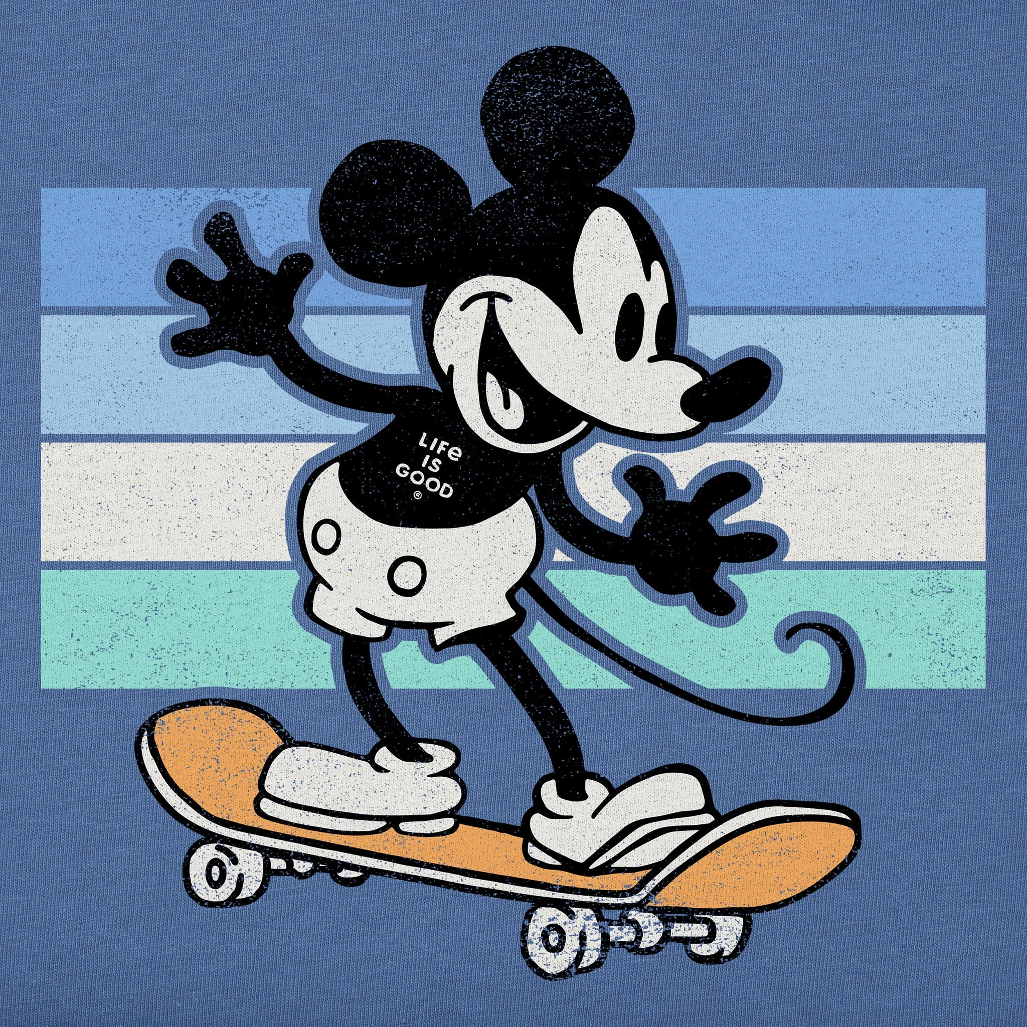 Men's Willie Skateboard Short Sleeve Tee Life is Good
