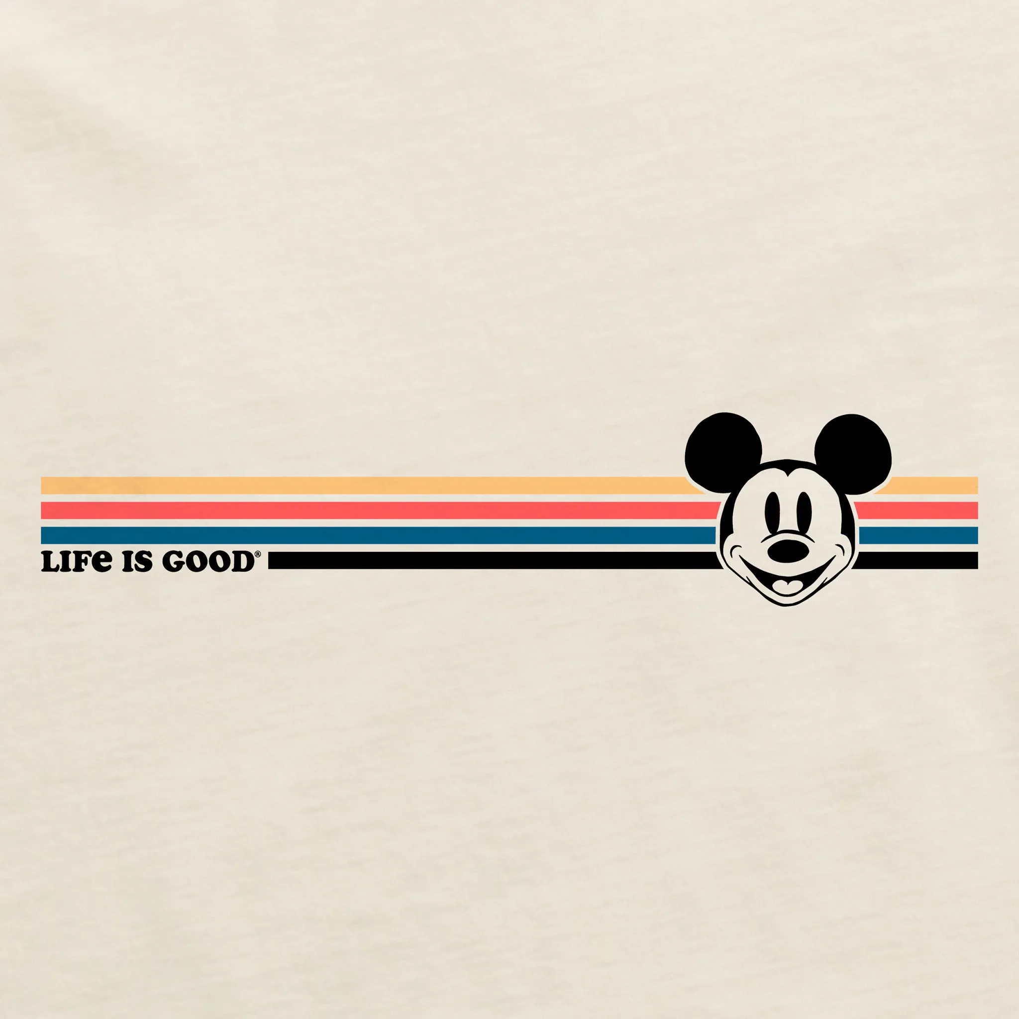 Men's Willie Stripe Short Sleeve Crusher Tee Life is Good