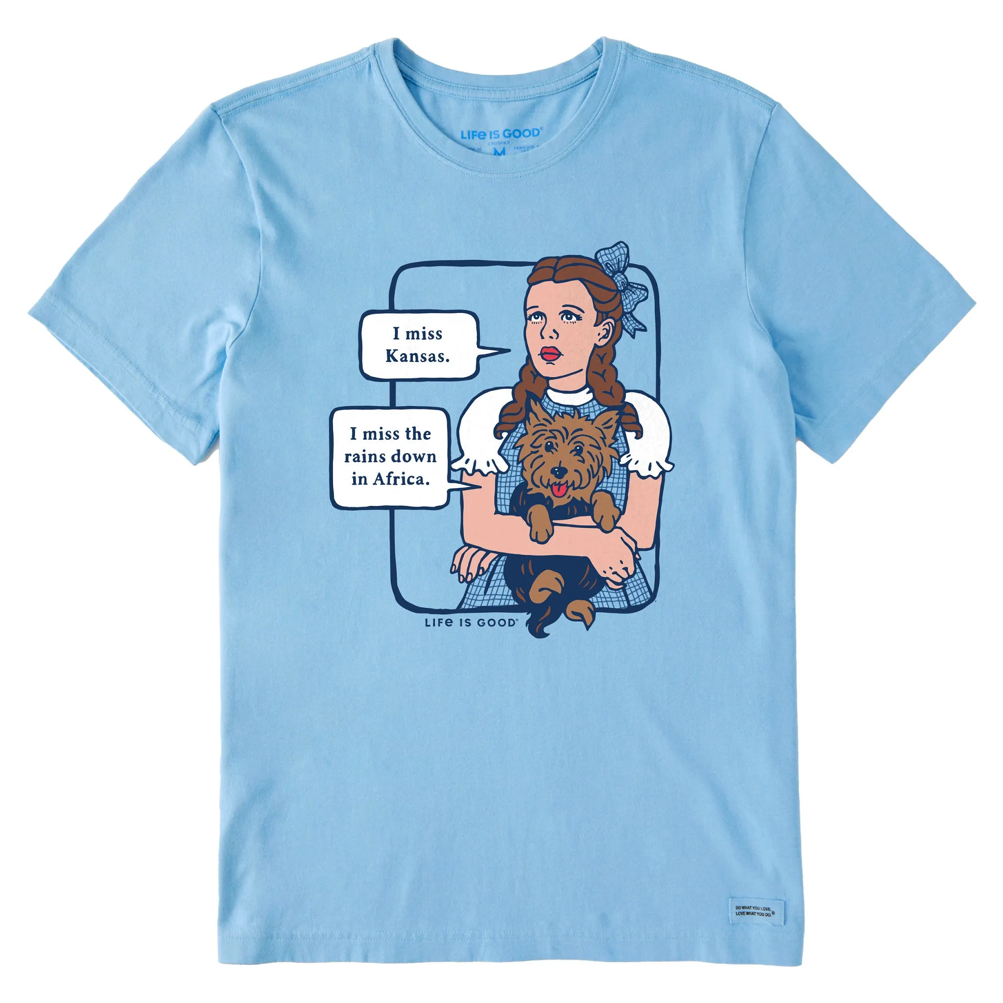 Men's Wizard of Oz I Miss Kansas Short Sleeve Tee Life is Good