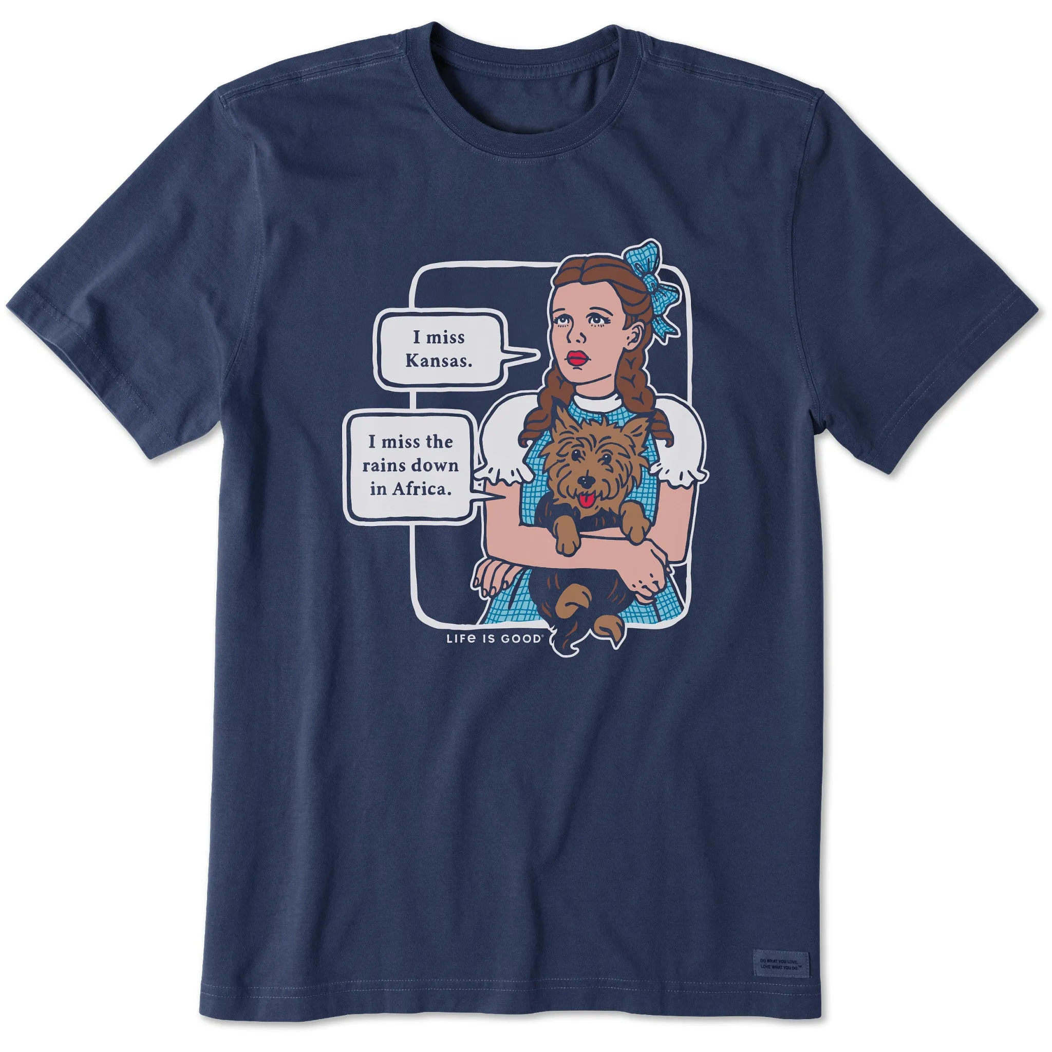 Men's Wizard of Oz I Miss Kansas Short Sleeve Tee Life is Good