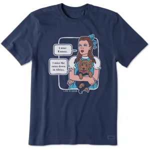 Men's Wizard of Oz I Miss Kansas Short Sleeve Tee Life is Good