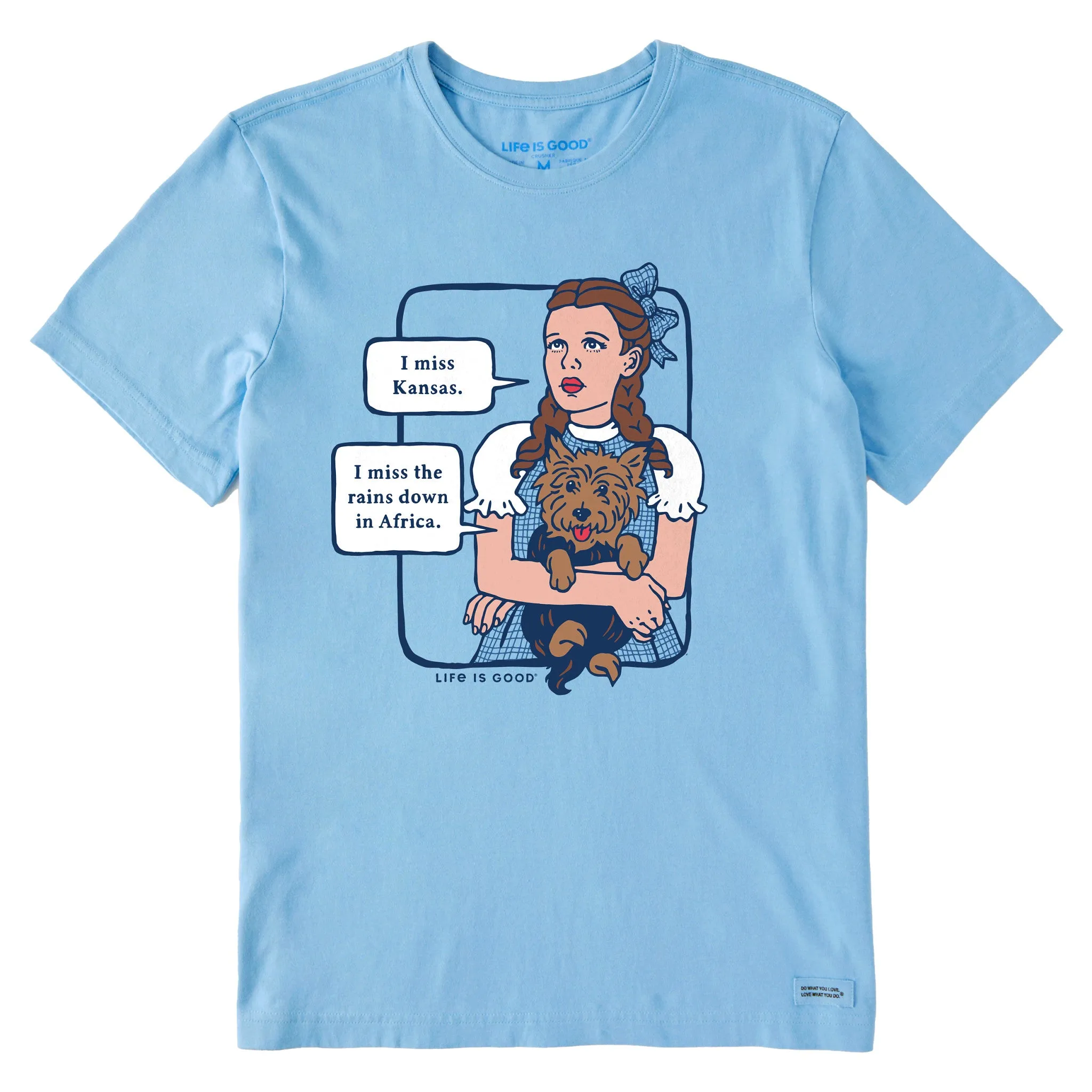 Men's Wizard of Oz I Miss Kansas Short Sleeve Tee Life is Good