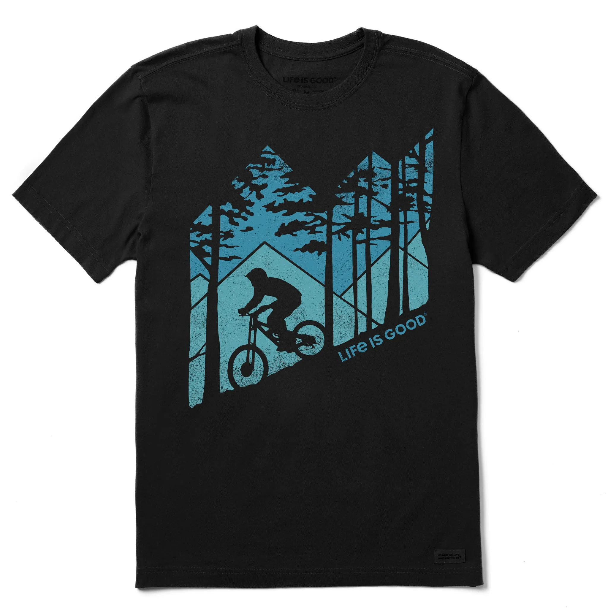 Men's Woodsy Downhiller Short Sleeve Tee Life is Good