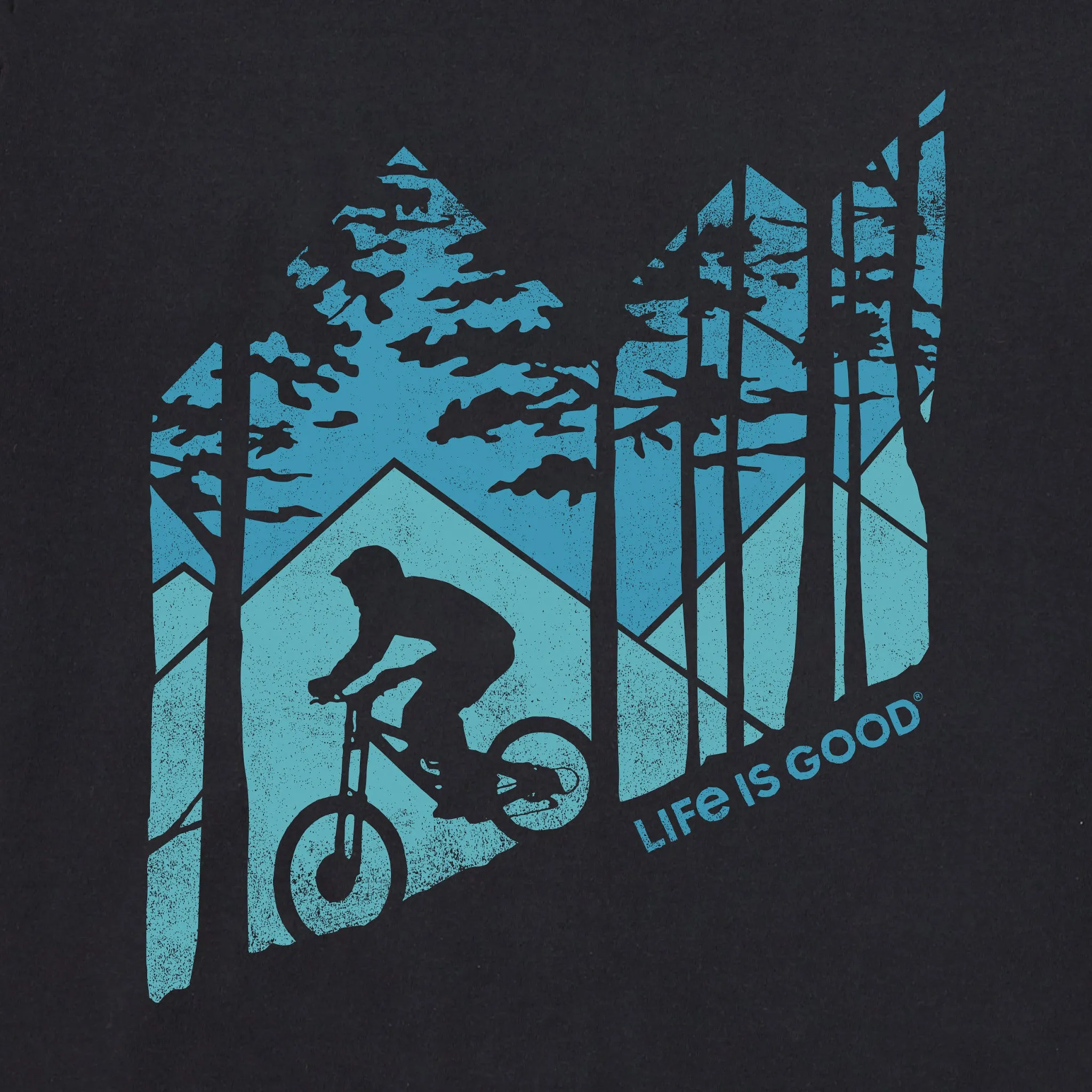 Men's Woodsy Downhiller Short Sleeve Tee Life is Good