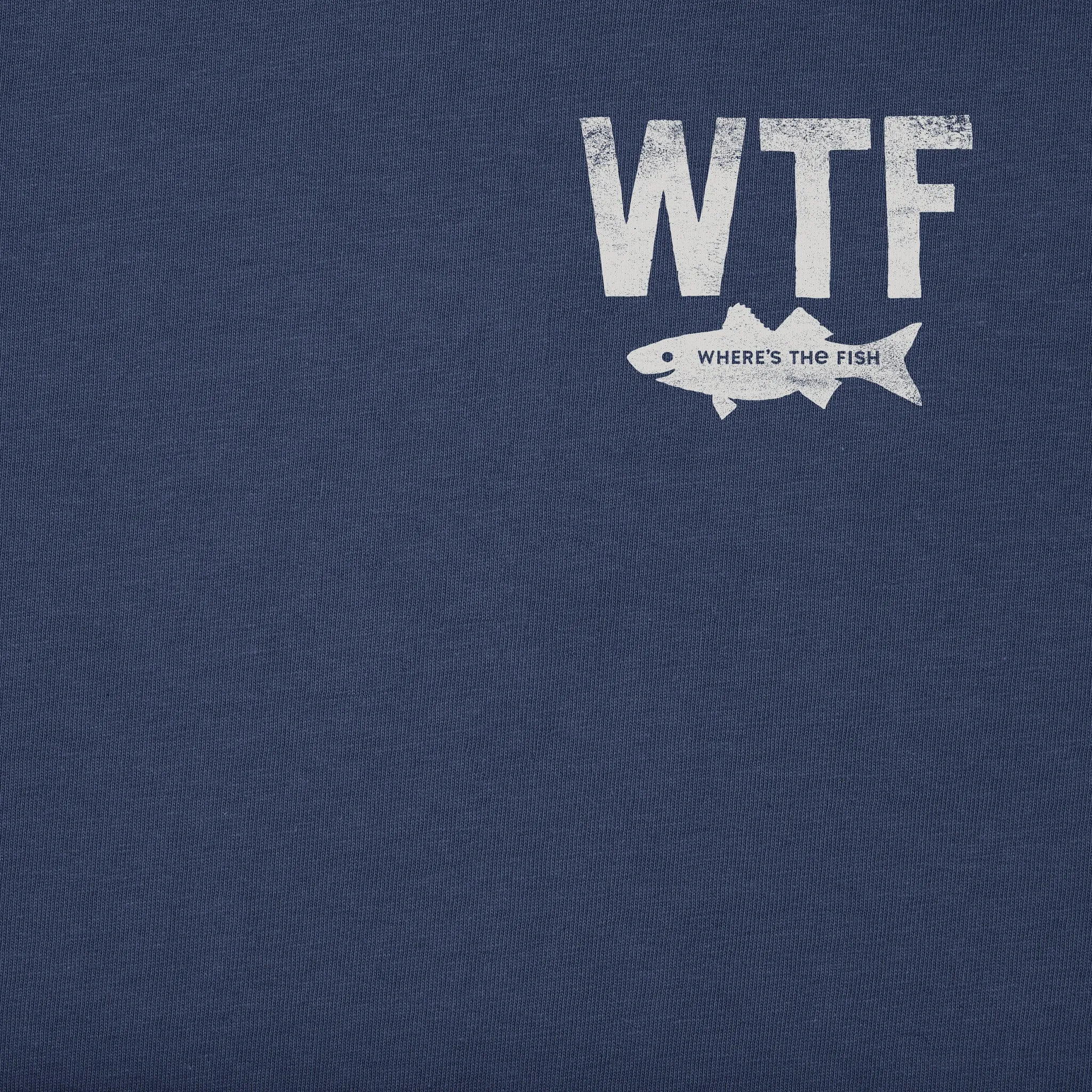 Men's WTF Flag Short Sleeve Tee Life is Good