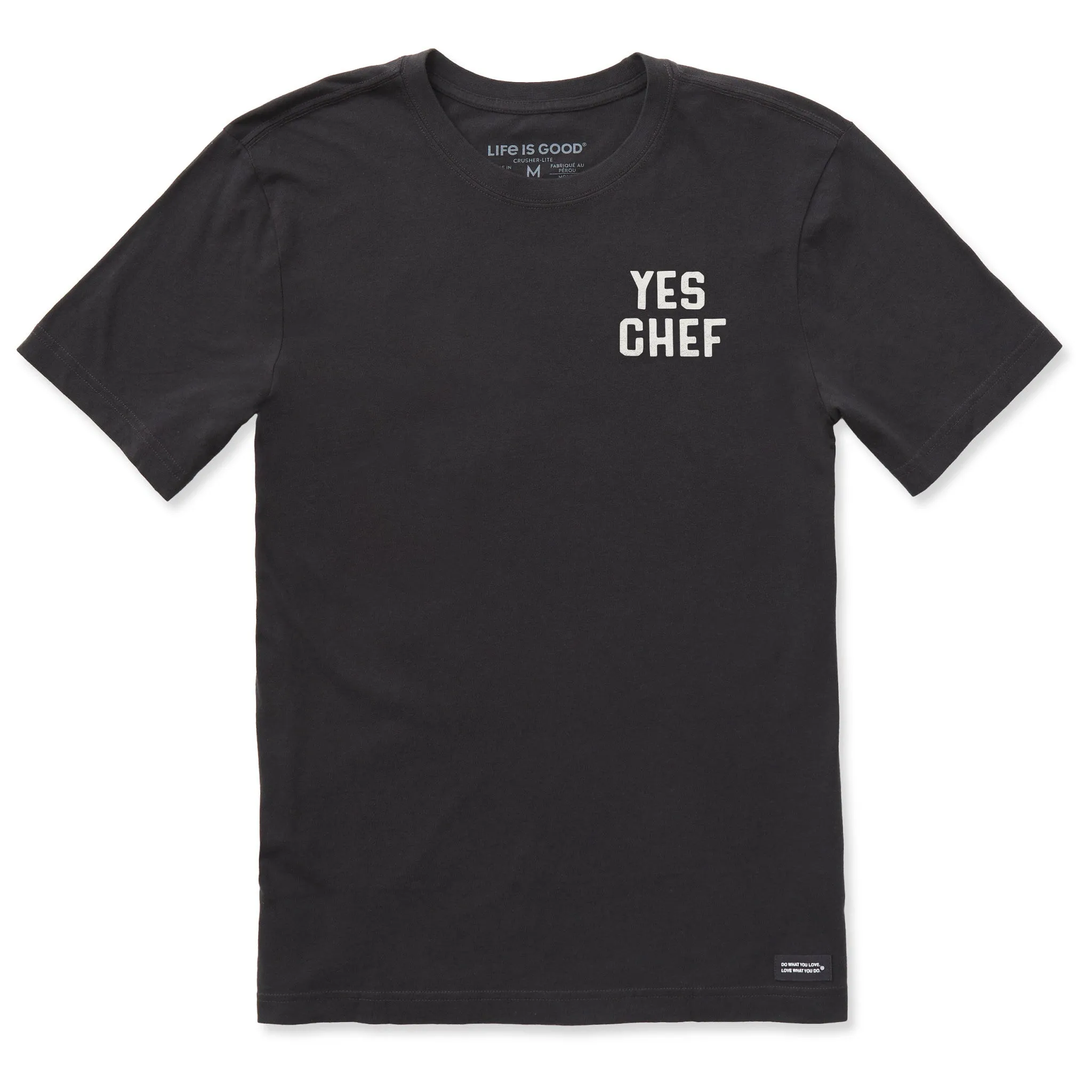 Men's Yes Chef Short Sleeve Crusher-LITE Slim Fit Tee Life is Good