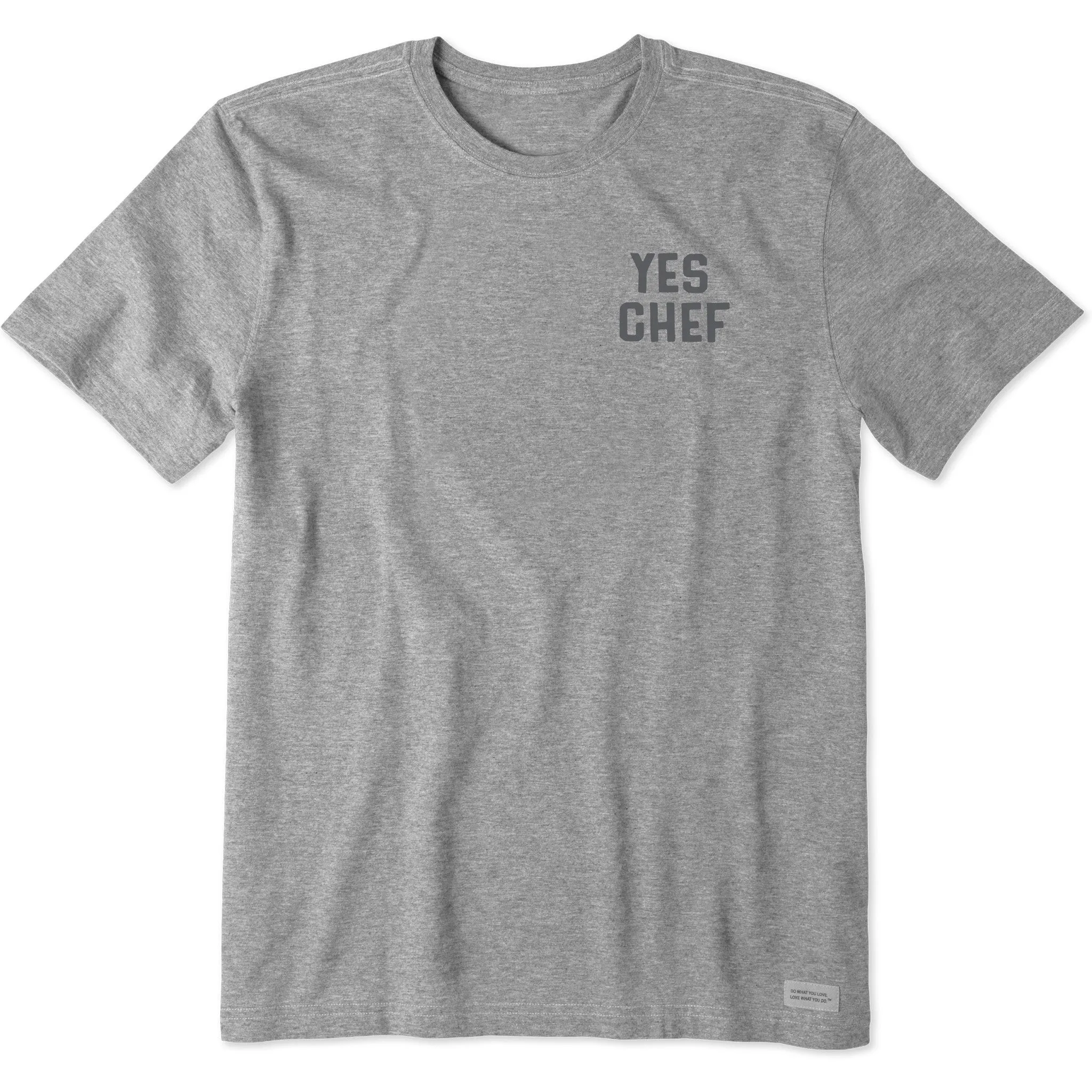 Men's Yes Chef Short Sleeve Crusher Tee Life is Good