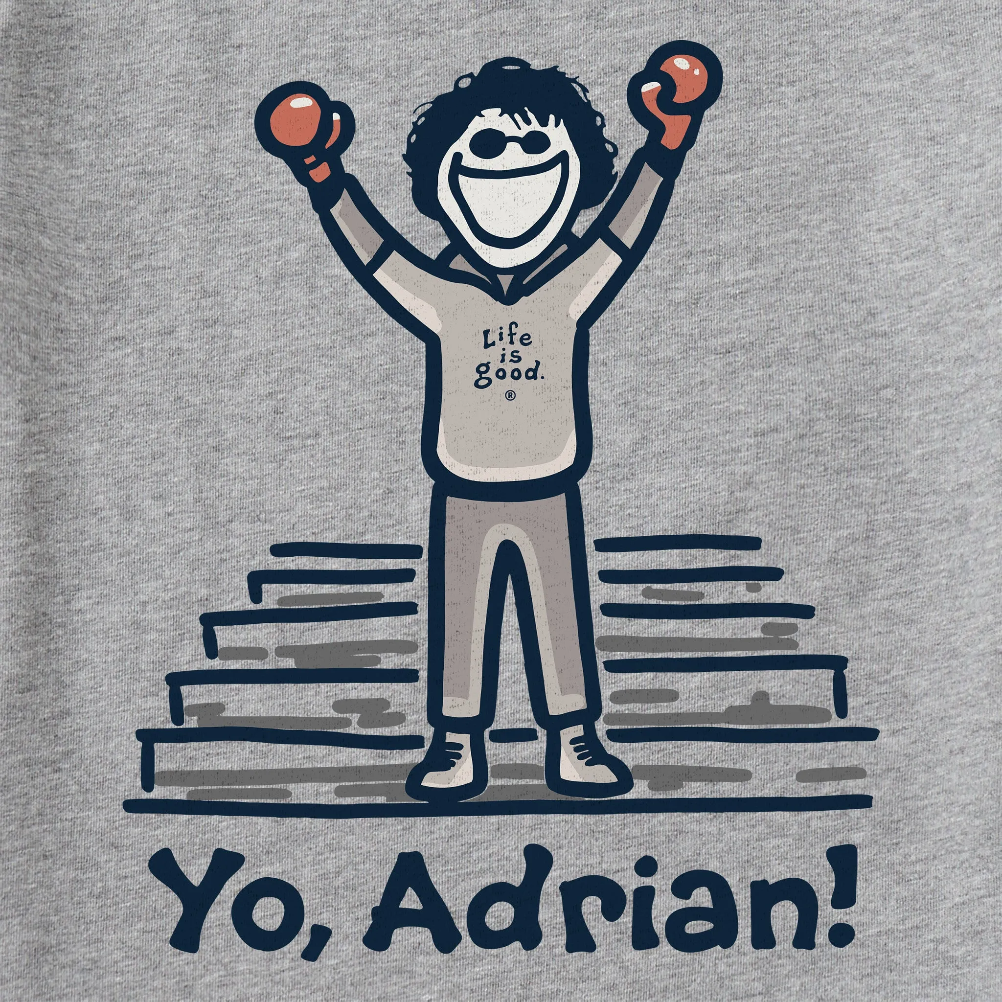 Men's Yo Adrian Short Sleeve Tee Life is Good