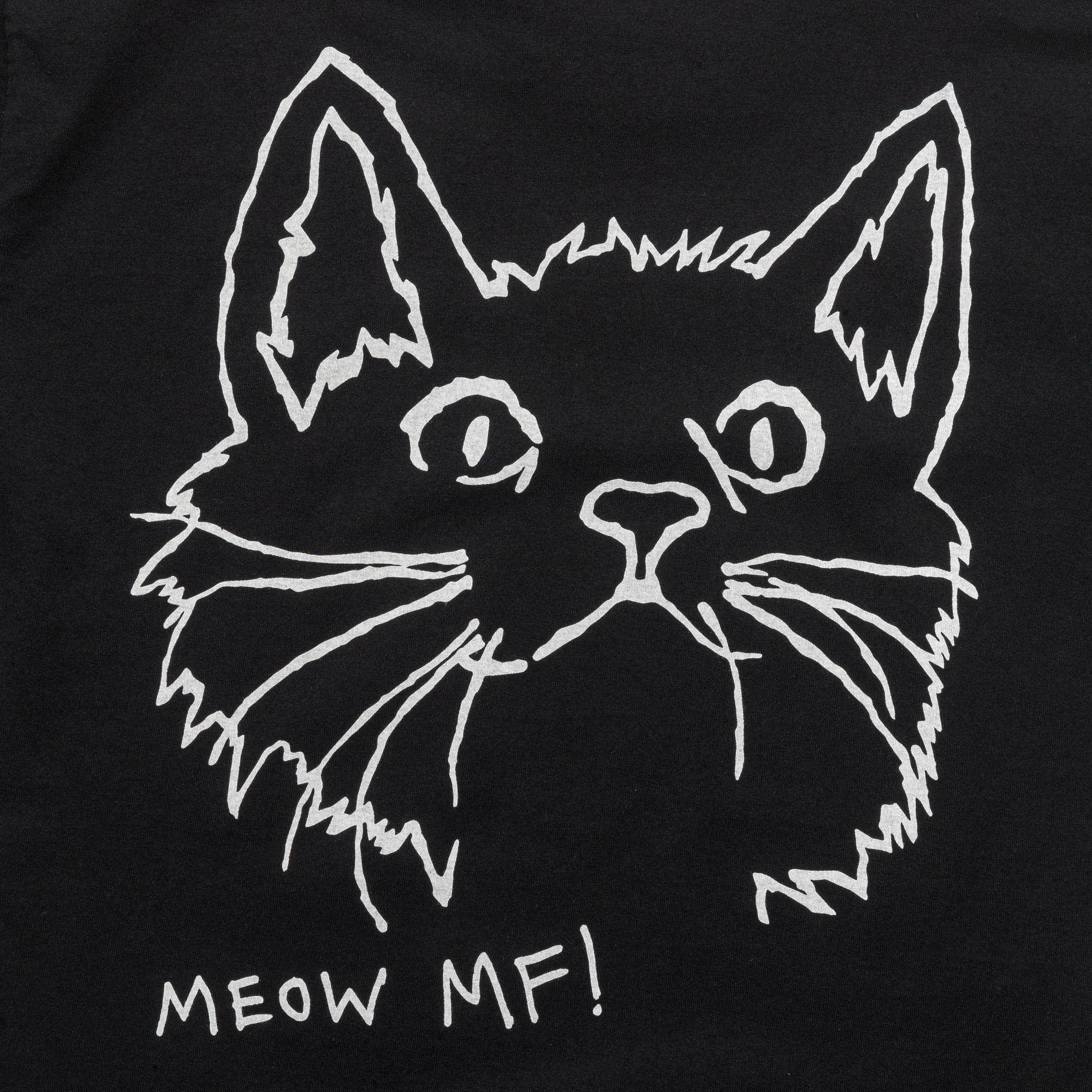 Meow T-Shirt - Black