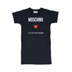 Moschino Kids Girl's Short Sleeve Dress