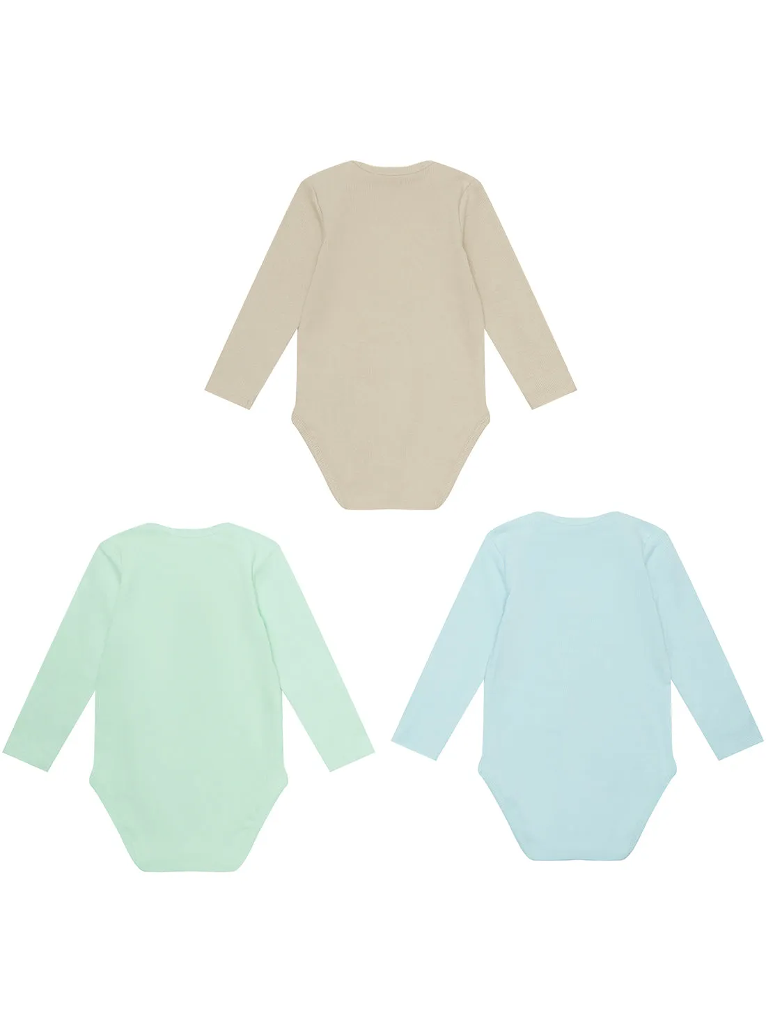Multi Colour 3 Piece Bodysuit Set (0-12M) Guess