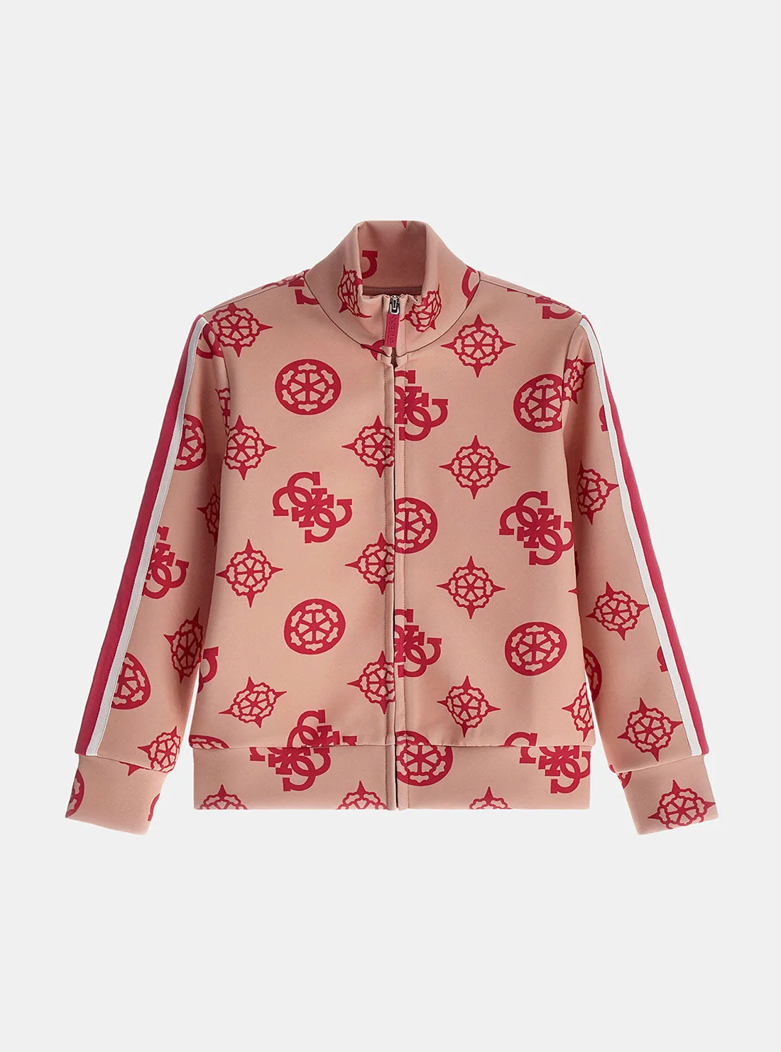 Pink Logo Active Jacket (7-16) Guess