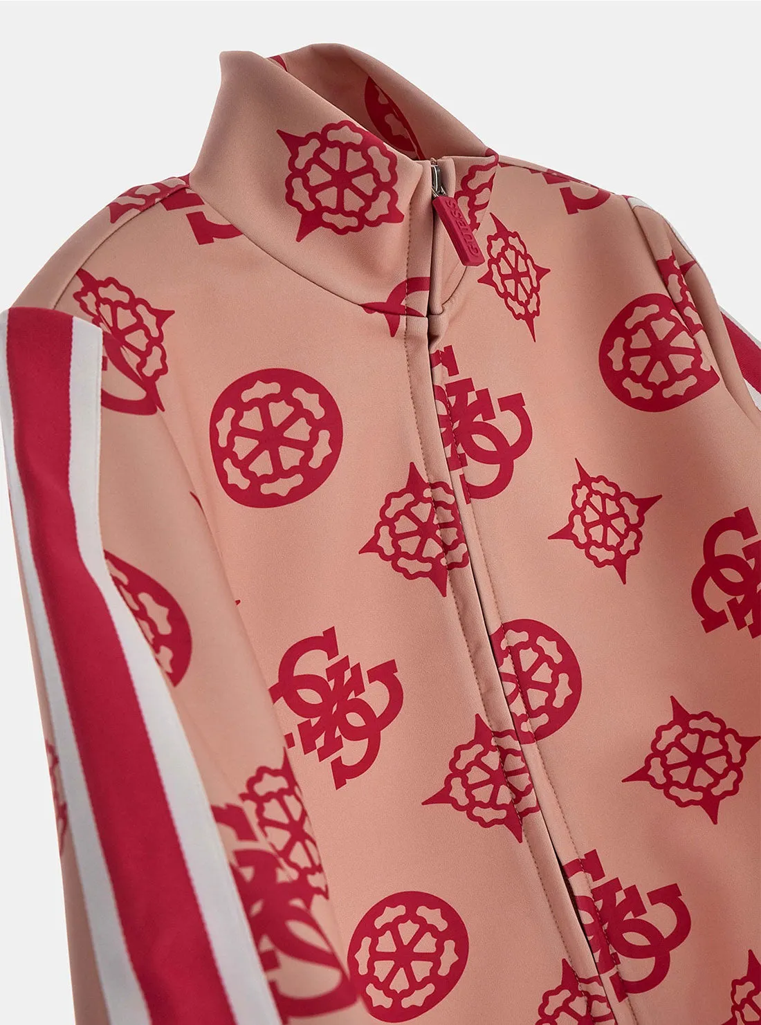 Pink Logo Active Jacket (7-16) Guess