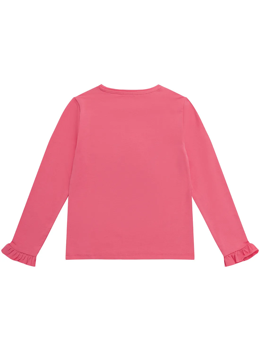Pink Long Sleeve T-Shirt Guess