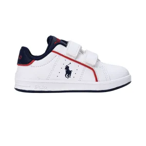 Polo Ralph Lauren Kids Boy's White  Sneakers