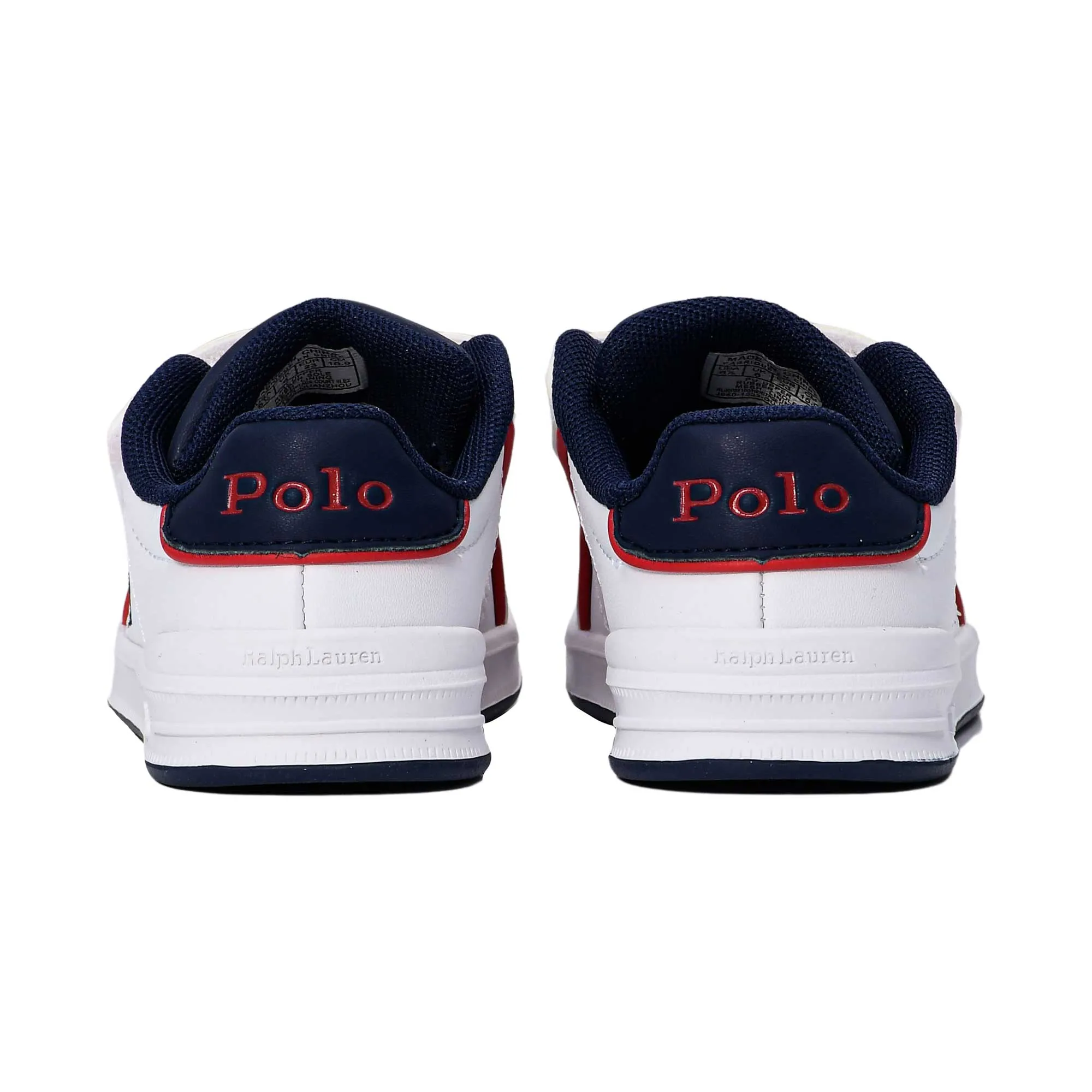Polo Ralph Lauren Kids Boy's White  Sneakers
