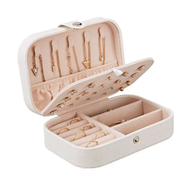 Portable Jewelry Case, Travel Jewelry Case Anna Kay Co