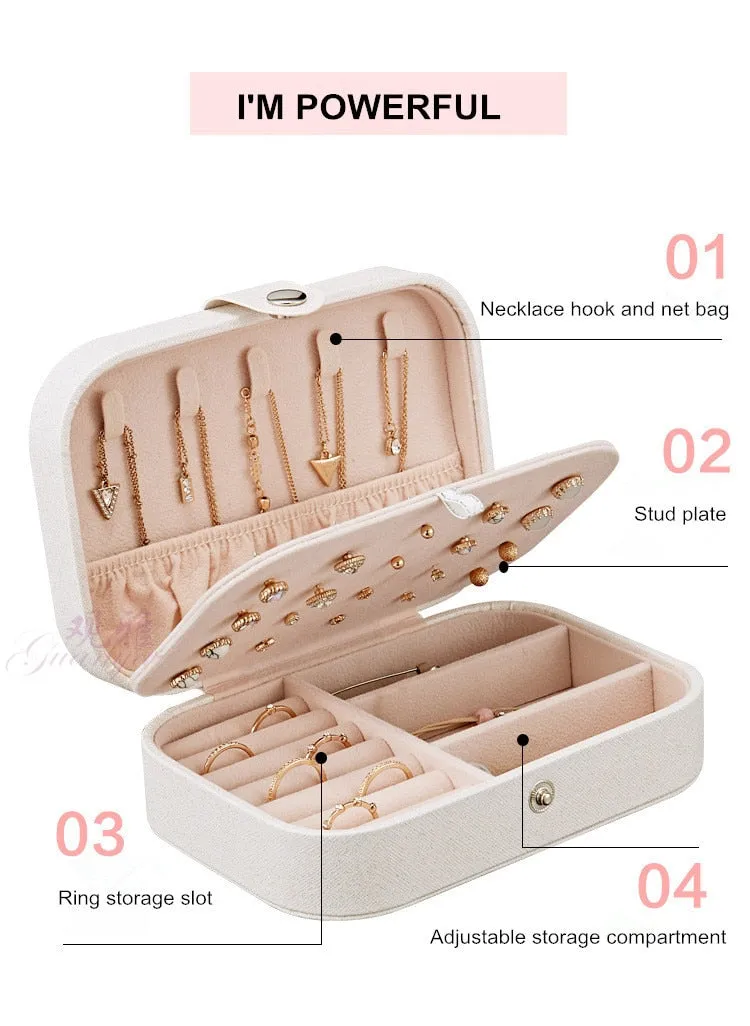 Portable Jewelry Case, Travel Jewelry Case Anna Kay Co
