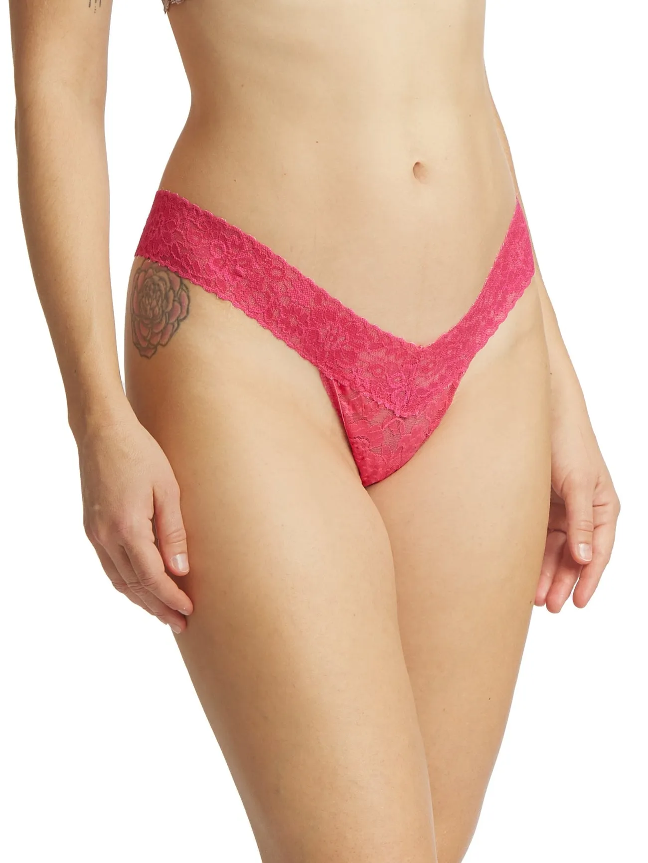 Reformation DAILY LACE LOWRISE THONG