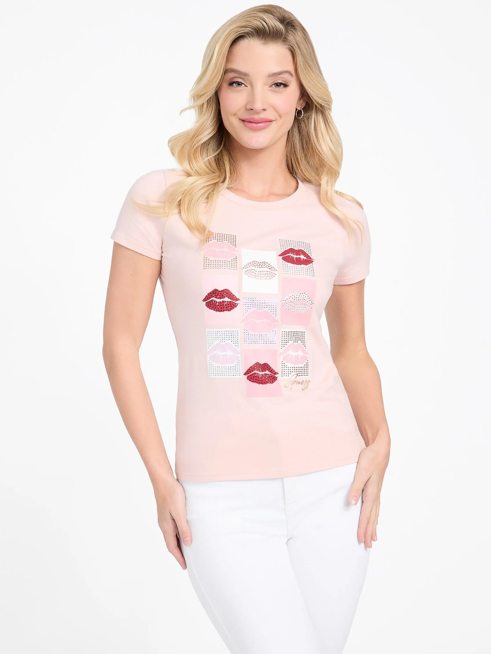 Reformation Eco Biza Lip Tee