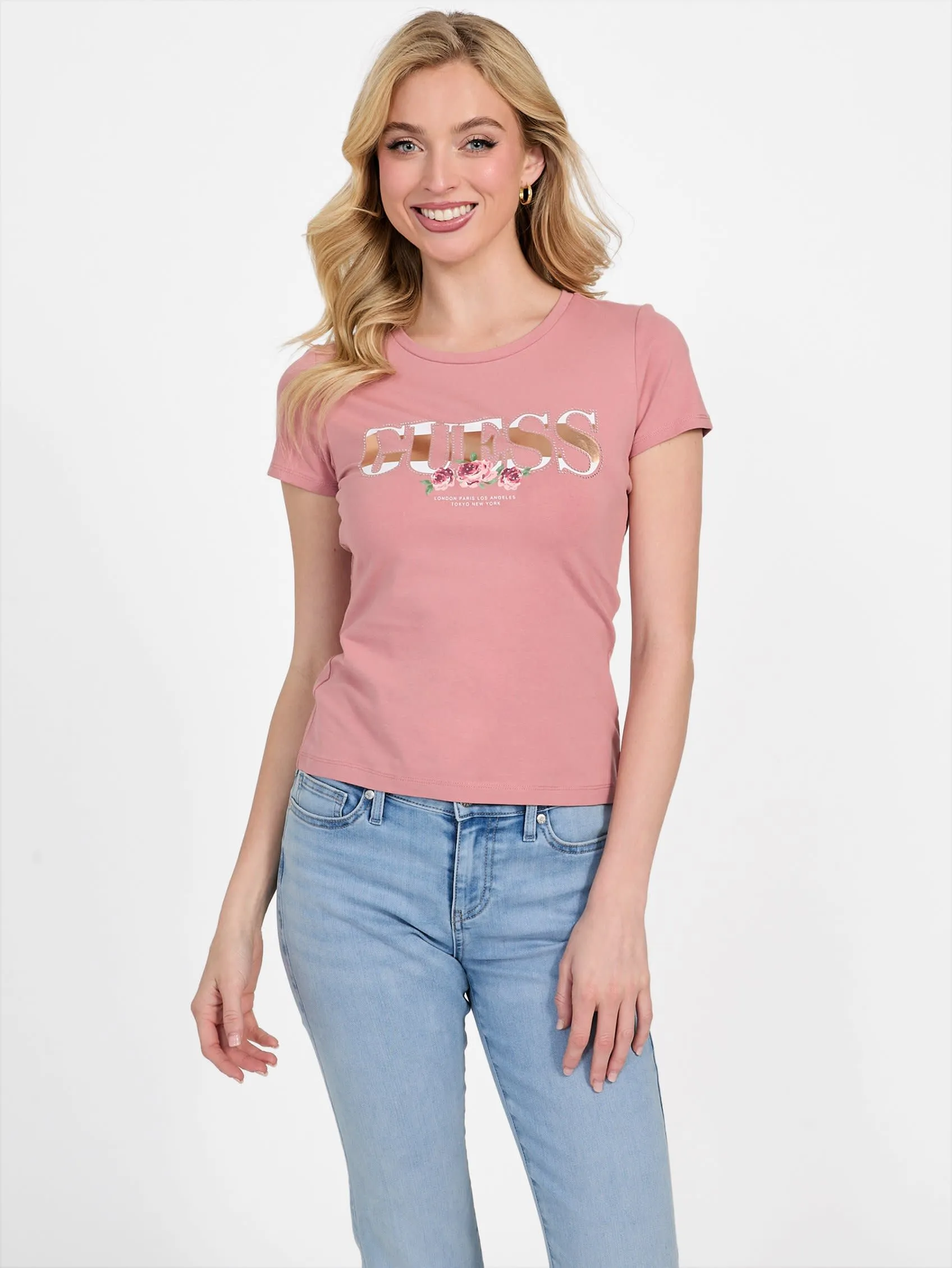 Reformation Eco Carri Logo Tee