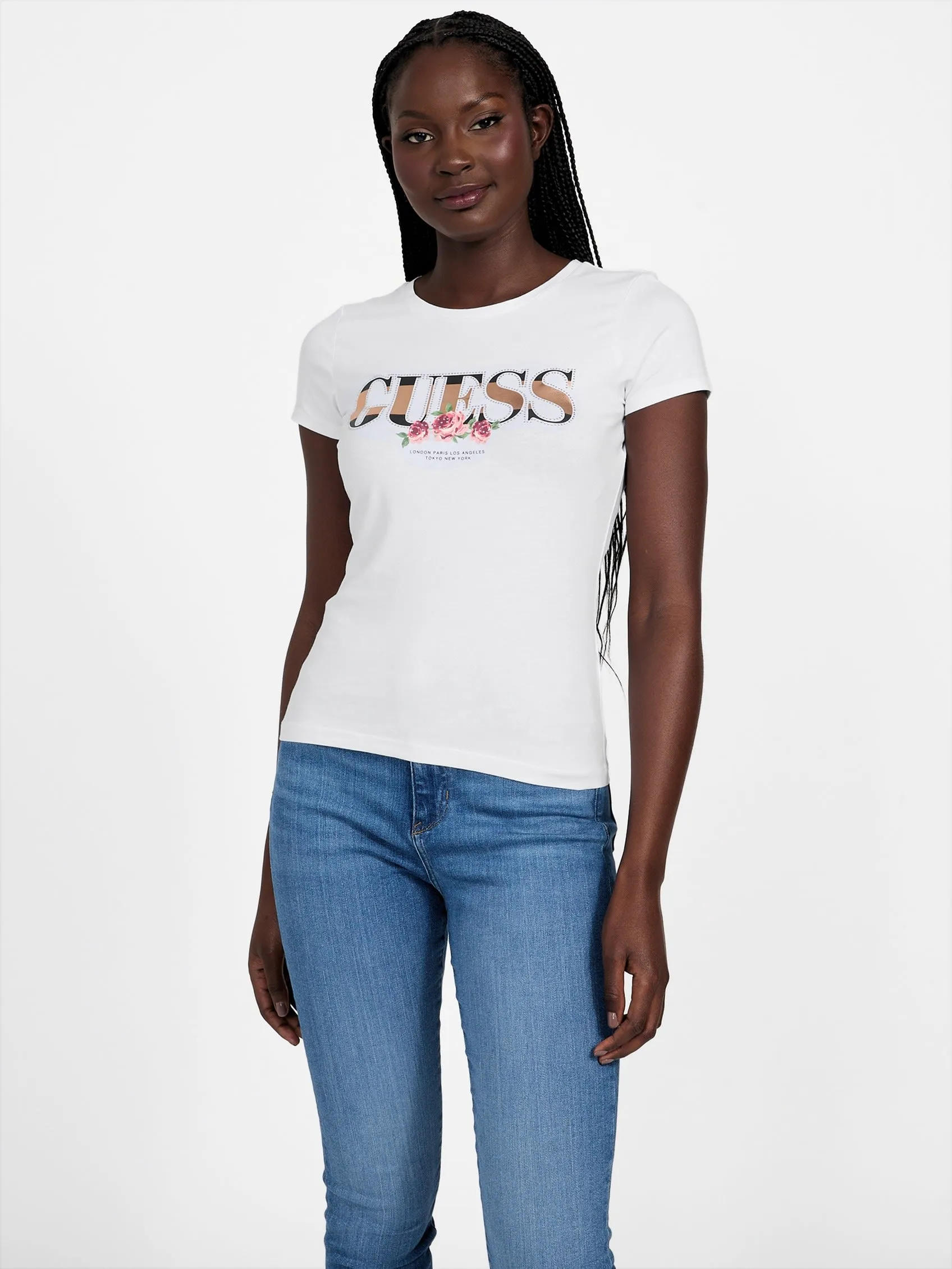 Reformation Eco Carri Logo Tee