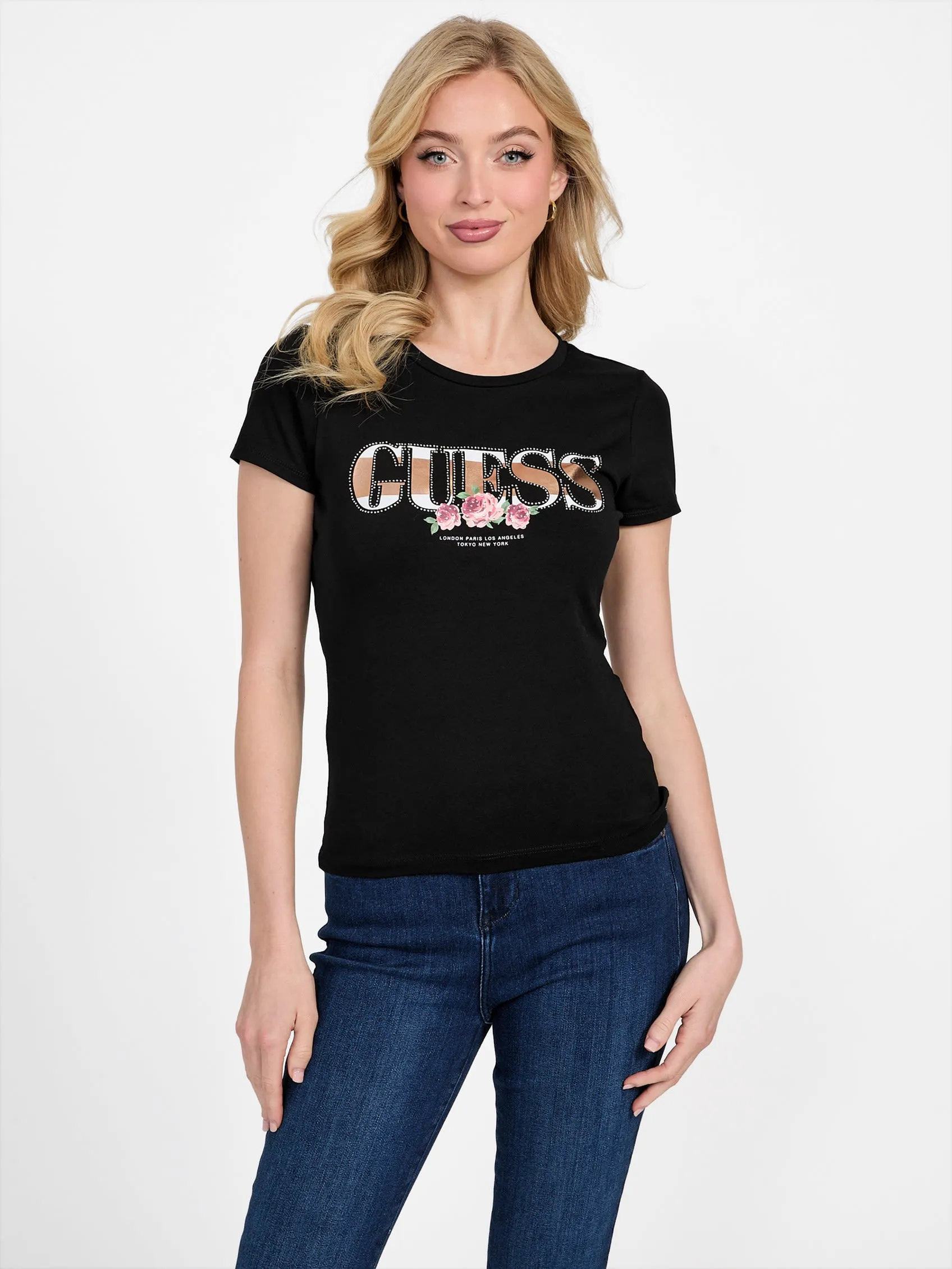 Reformation Eco Carri Logo Tee